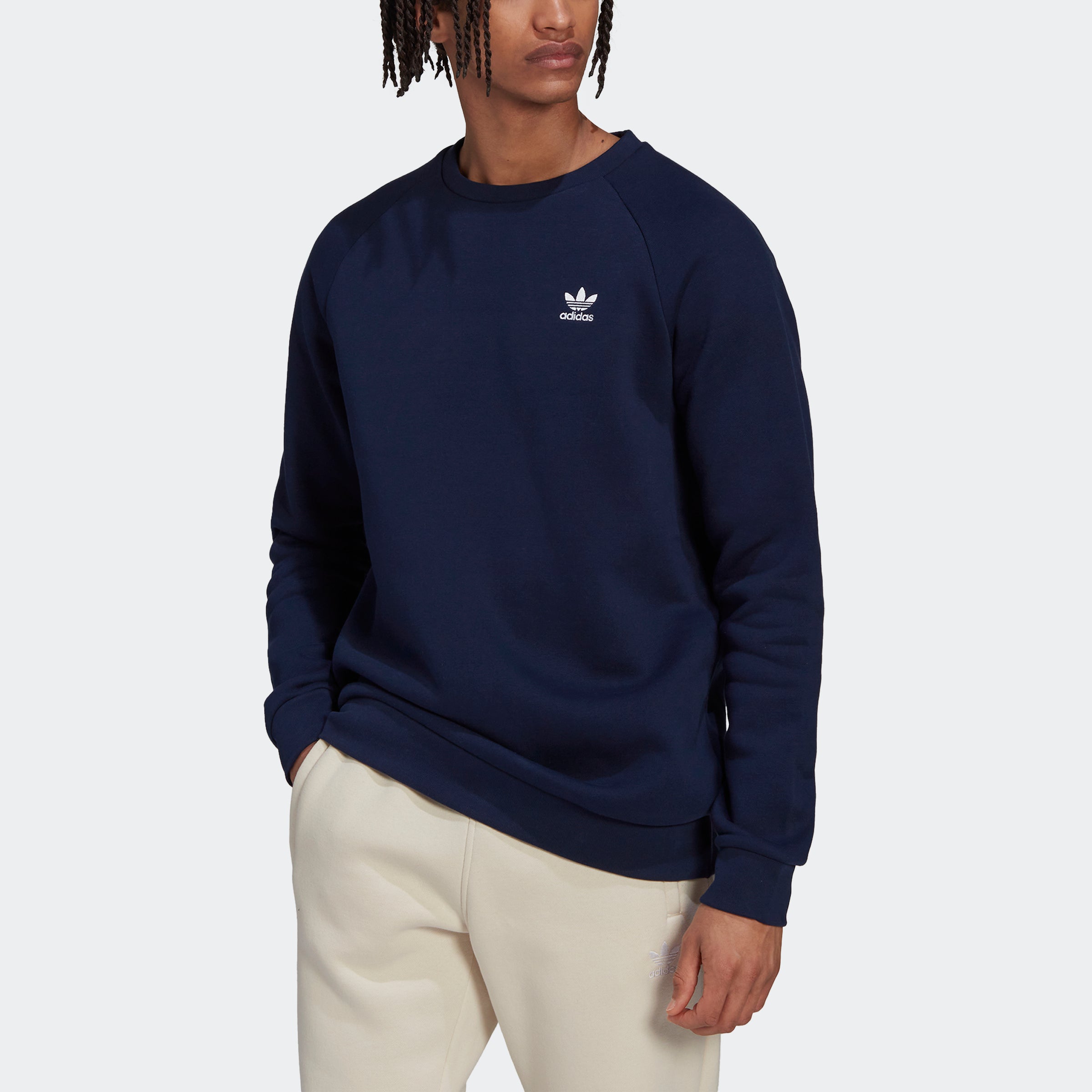 Trefoil Sweatshirt Navy | Chicago City Sports