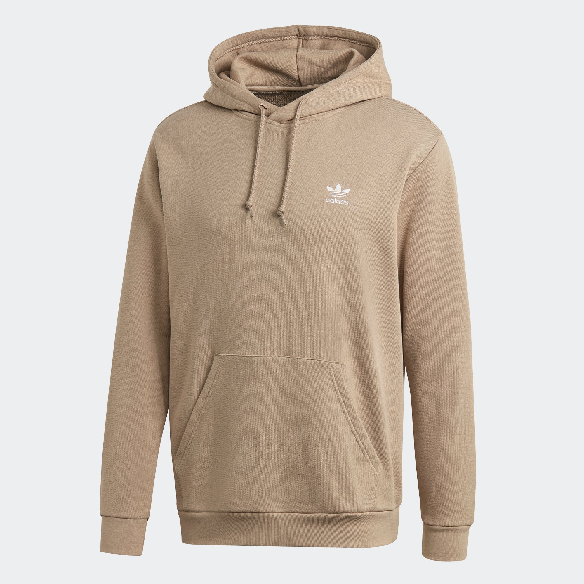 adidas trefoil hoodie khaki