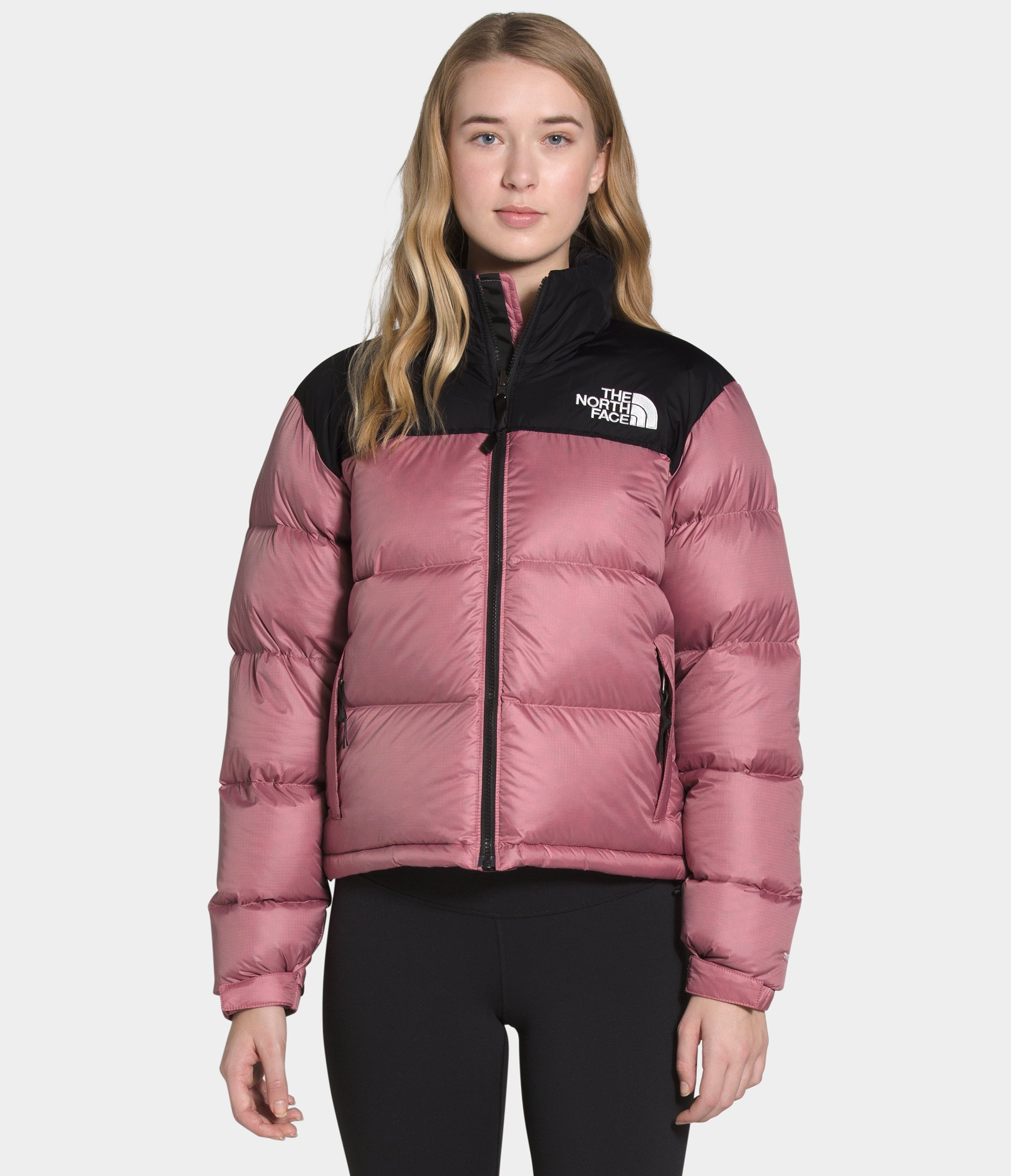 the north face nuptse rose