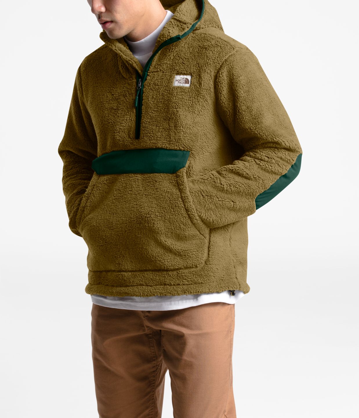 the north face hoodie khaki