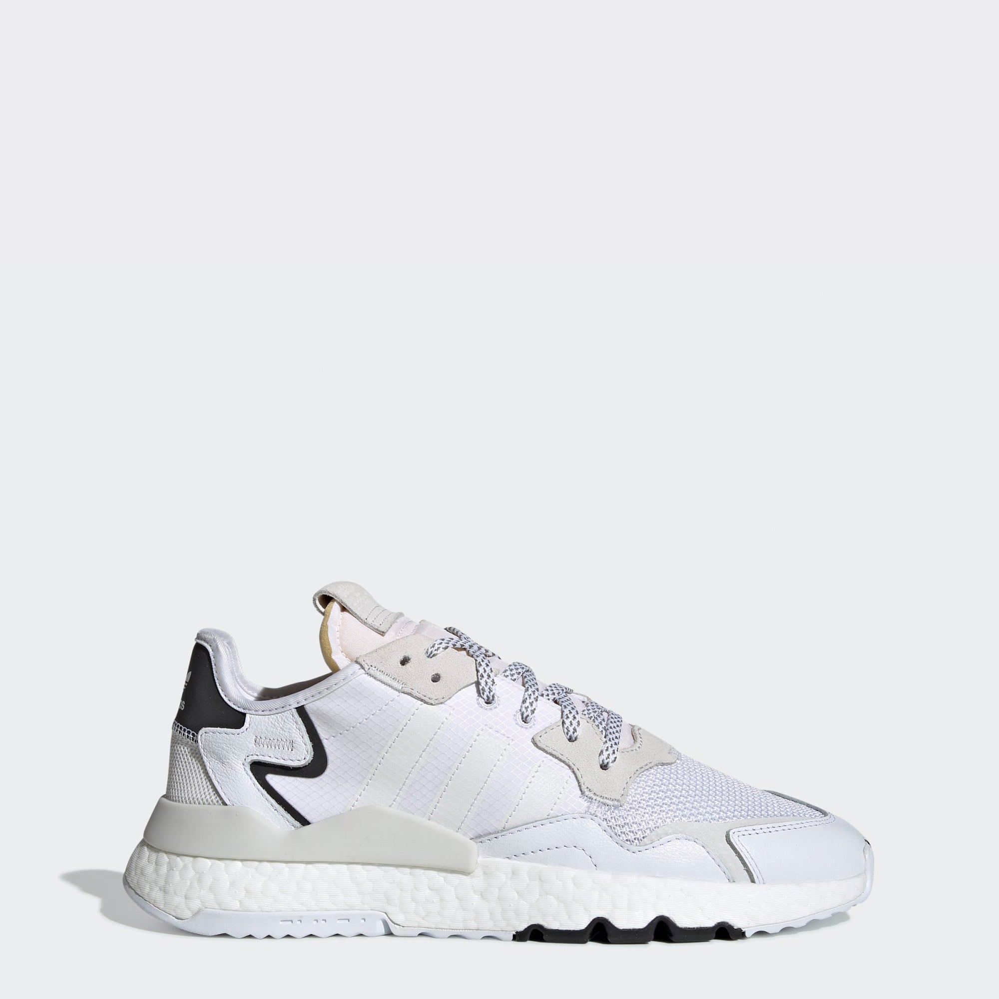 adidas nite jogger white mens