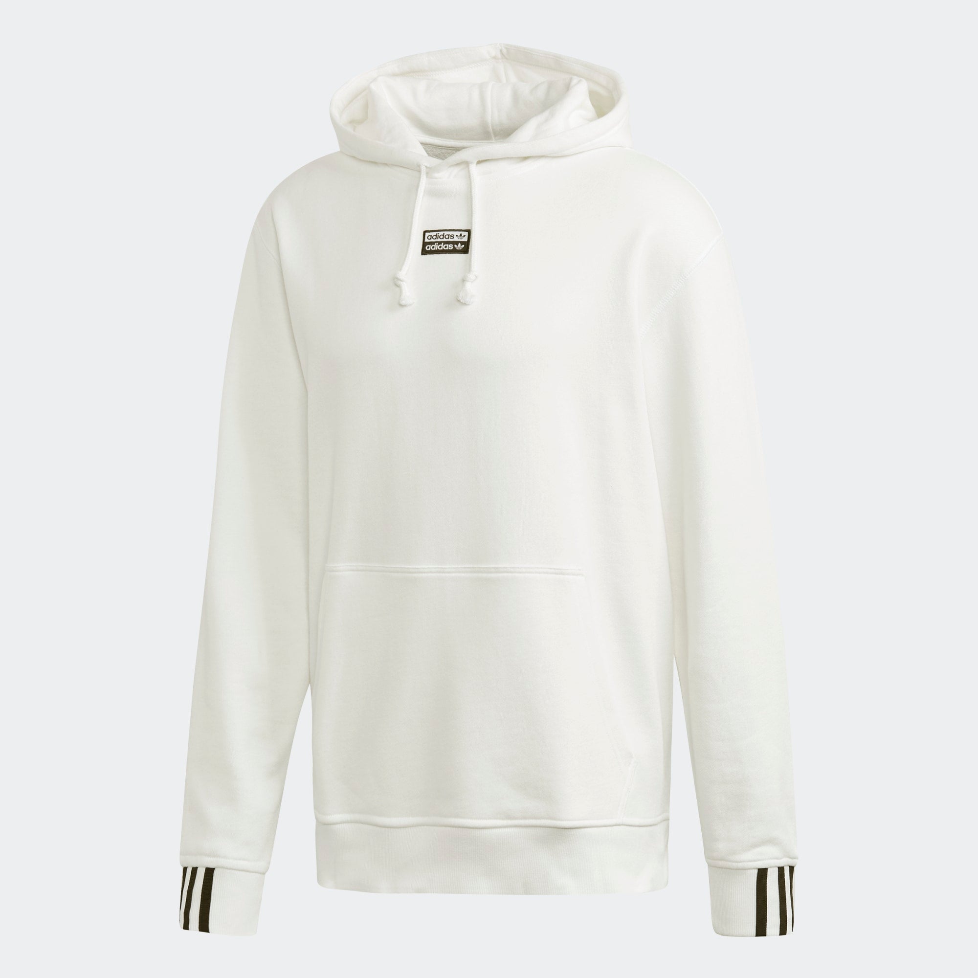 adidas hoodie white and black