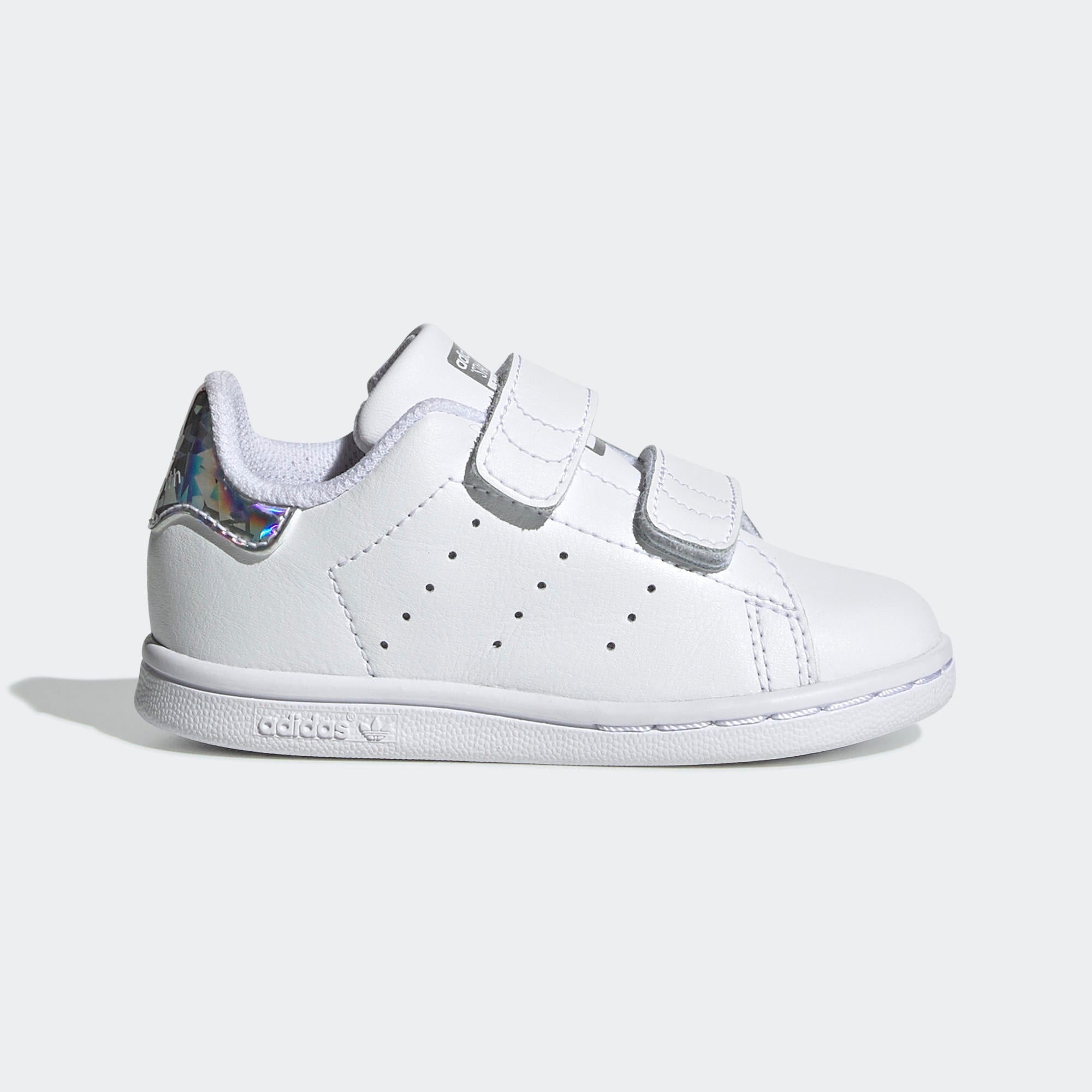 Goodwill aanval Fjord adidas Stan Smith Velcro Shoes White Iridescent | Chicago City Sports