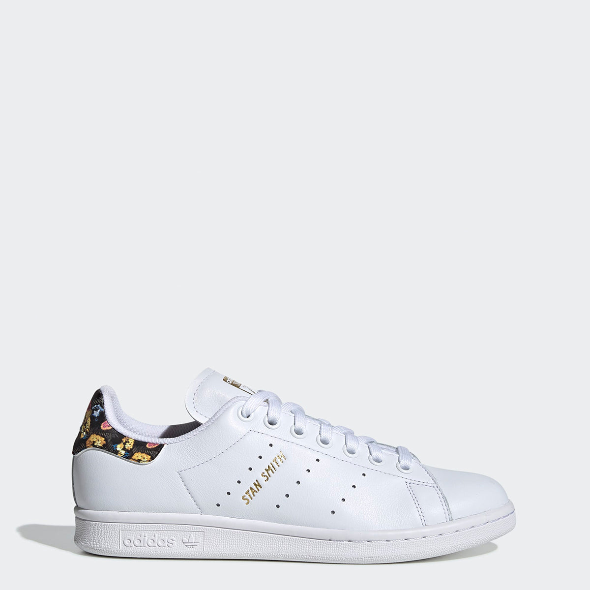 stan smith white floral