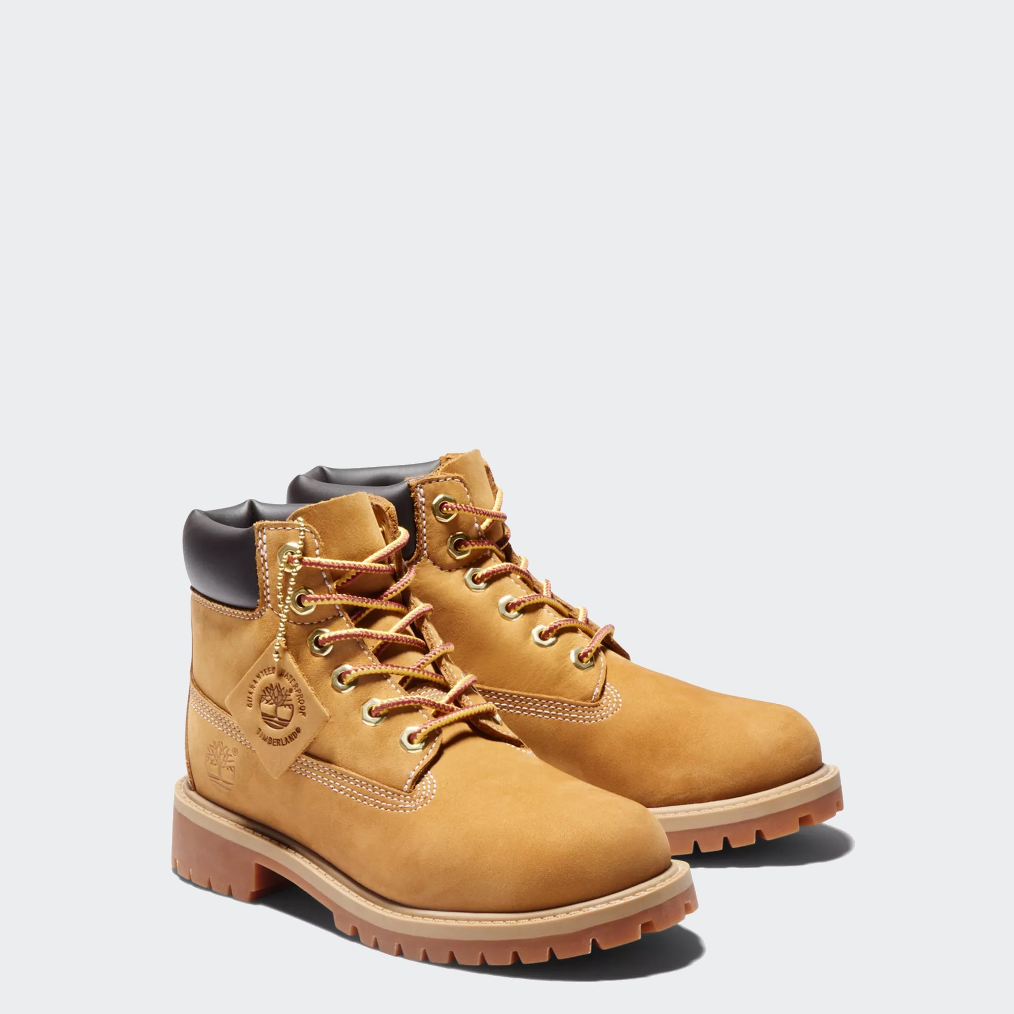 Little Kid Timberland Premium 6-Inch Waterproof Boots Wheat