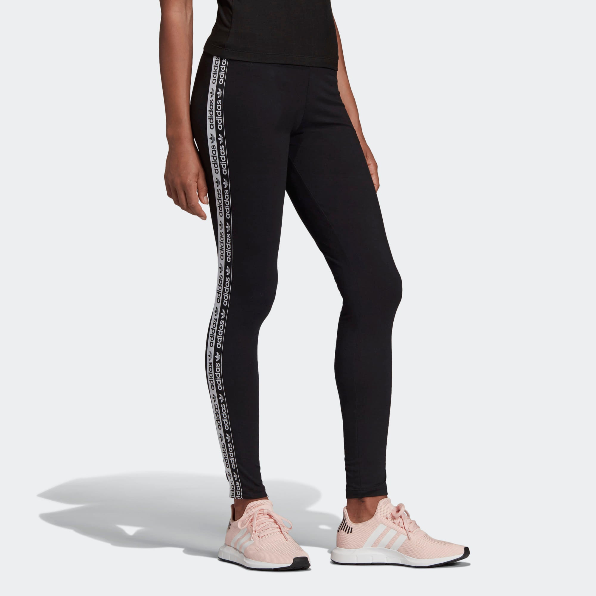 adidas tape leggings