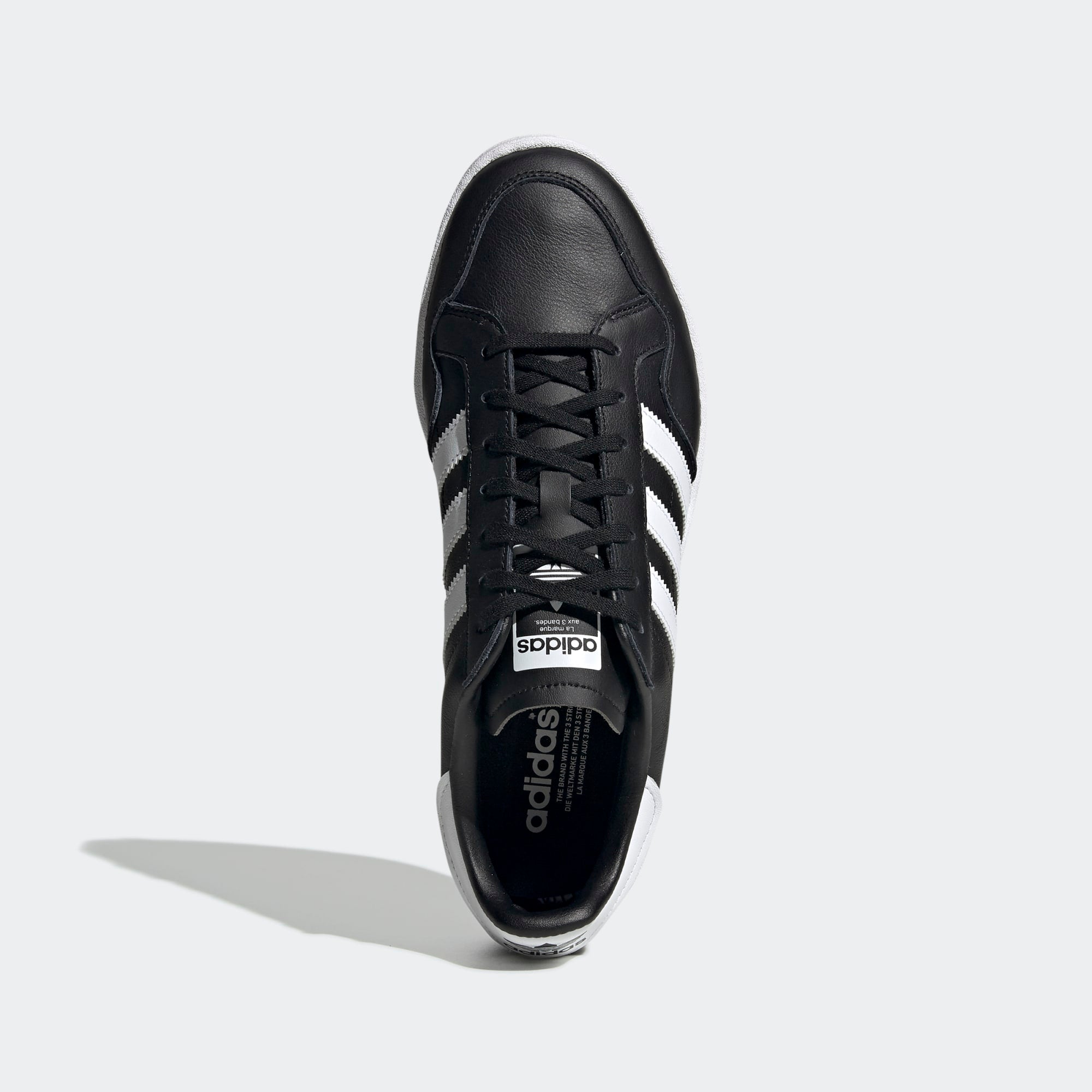 adidas team court all black