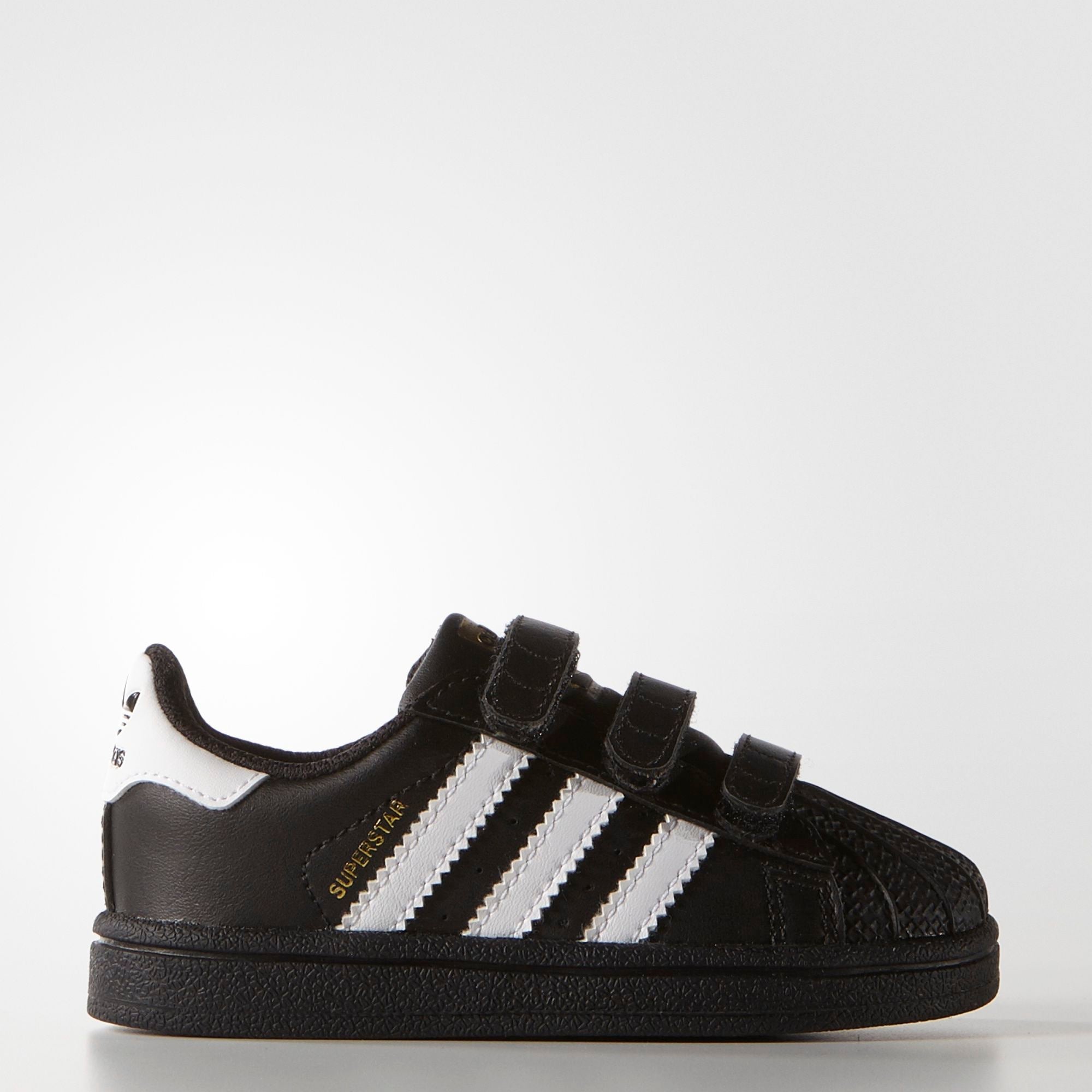 black toddler adidas superstar