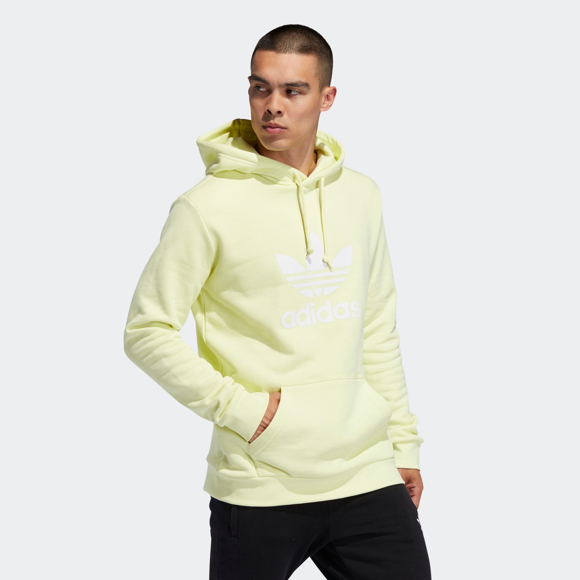 ice yellow adidas hoodie