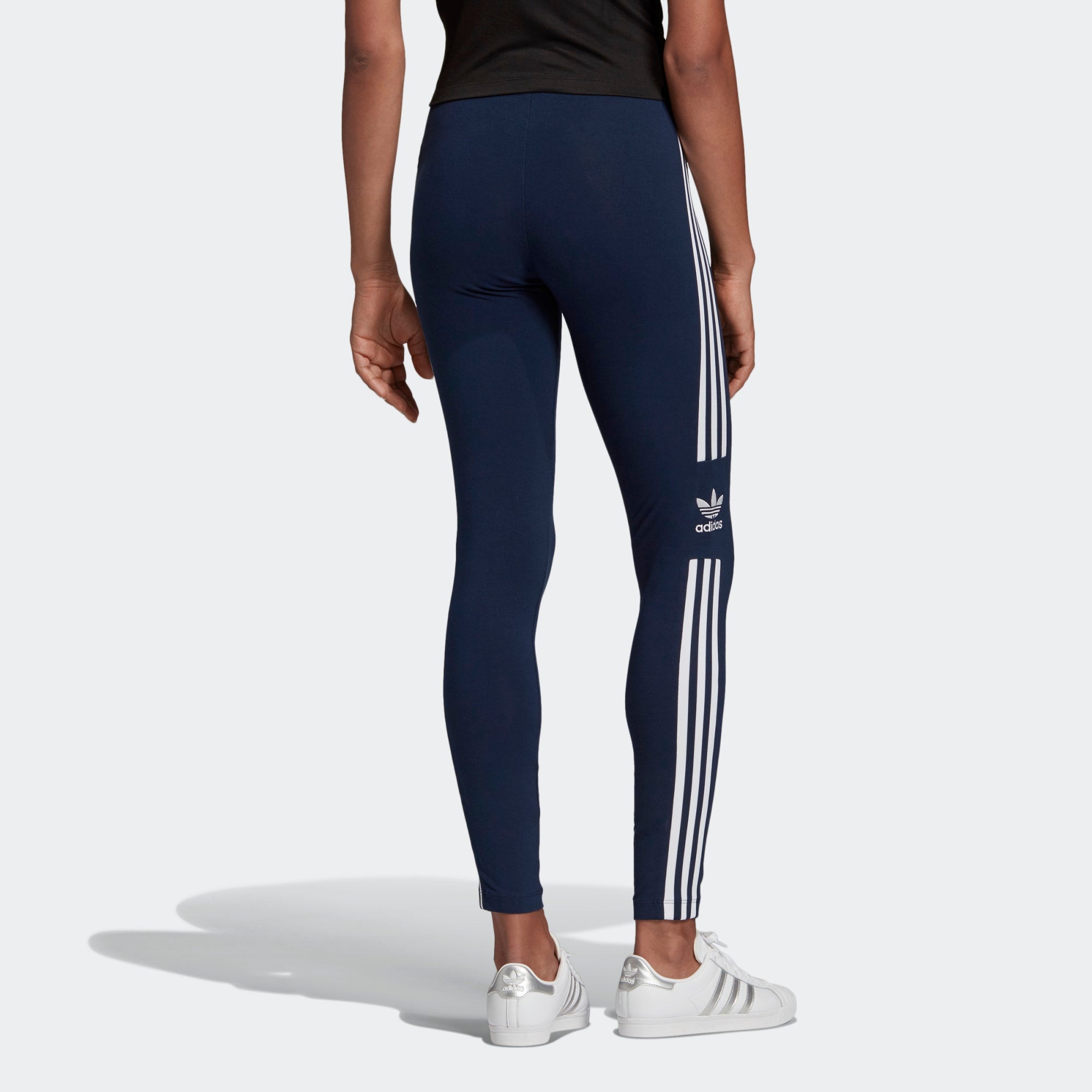 adidas women's navy leggings