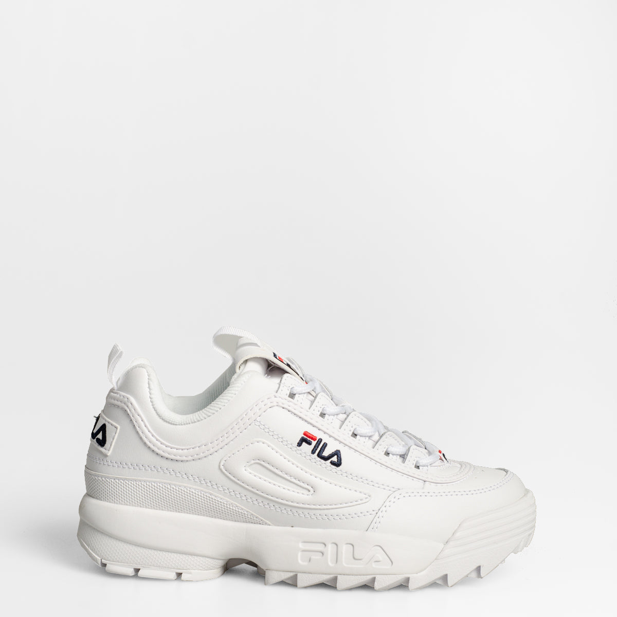 fila disruptor 2 premium white