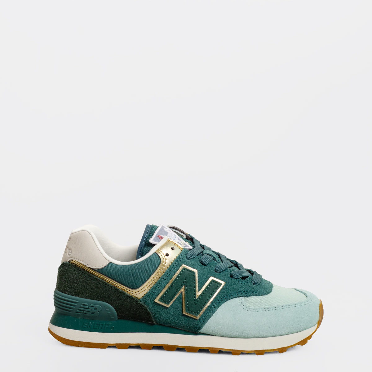 New Balance 574 Metallic Patch Agave 