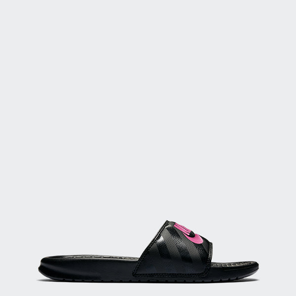 nike benassi jdi slides pink