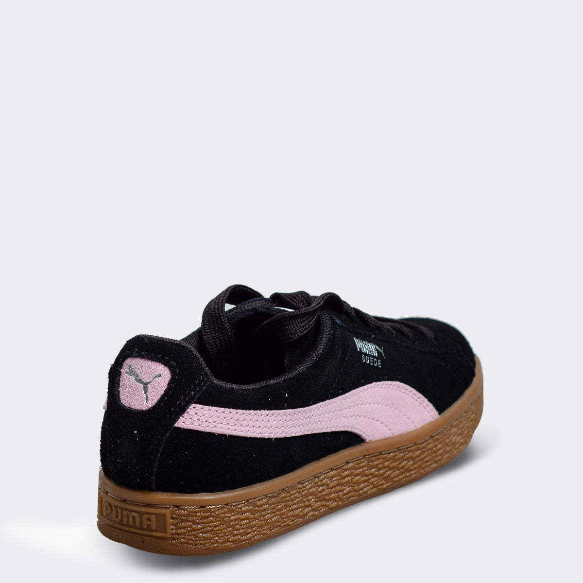 pink puma suede shoes