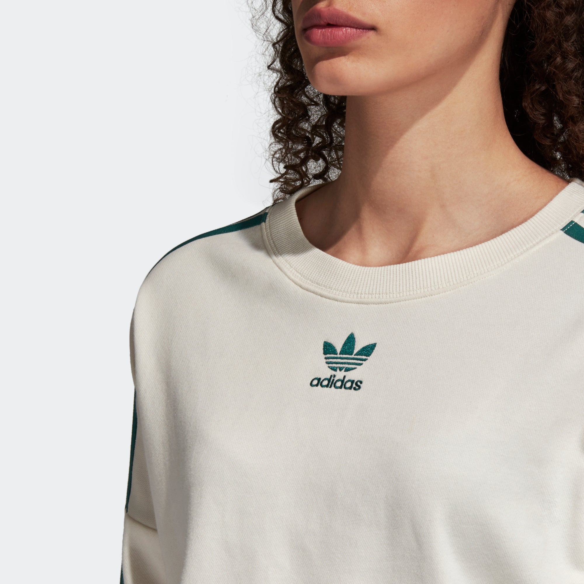 adidas adibreak womens crop sweatshirt