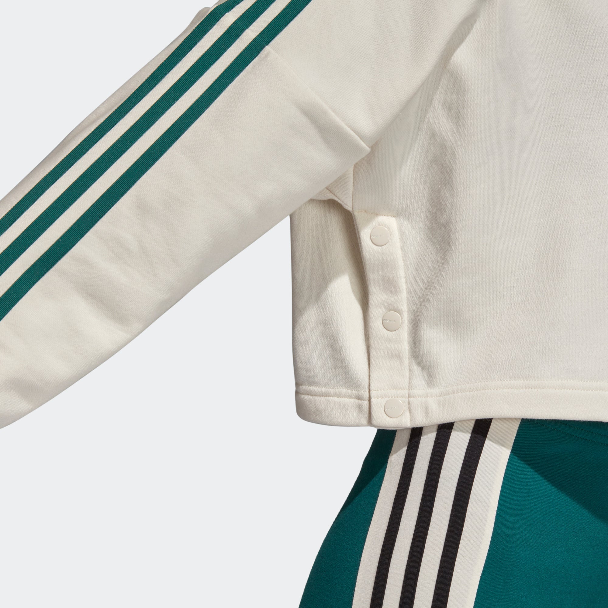 women's adidas originals adibreak cropped sweatshirt