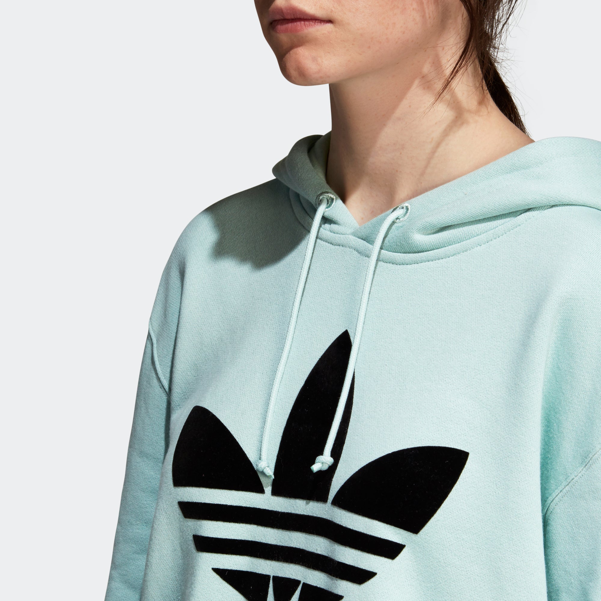 adidas ash green hoodie