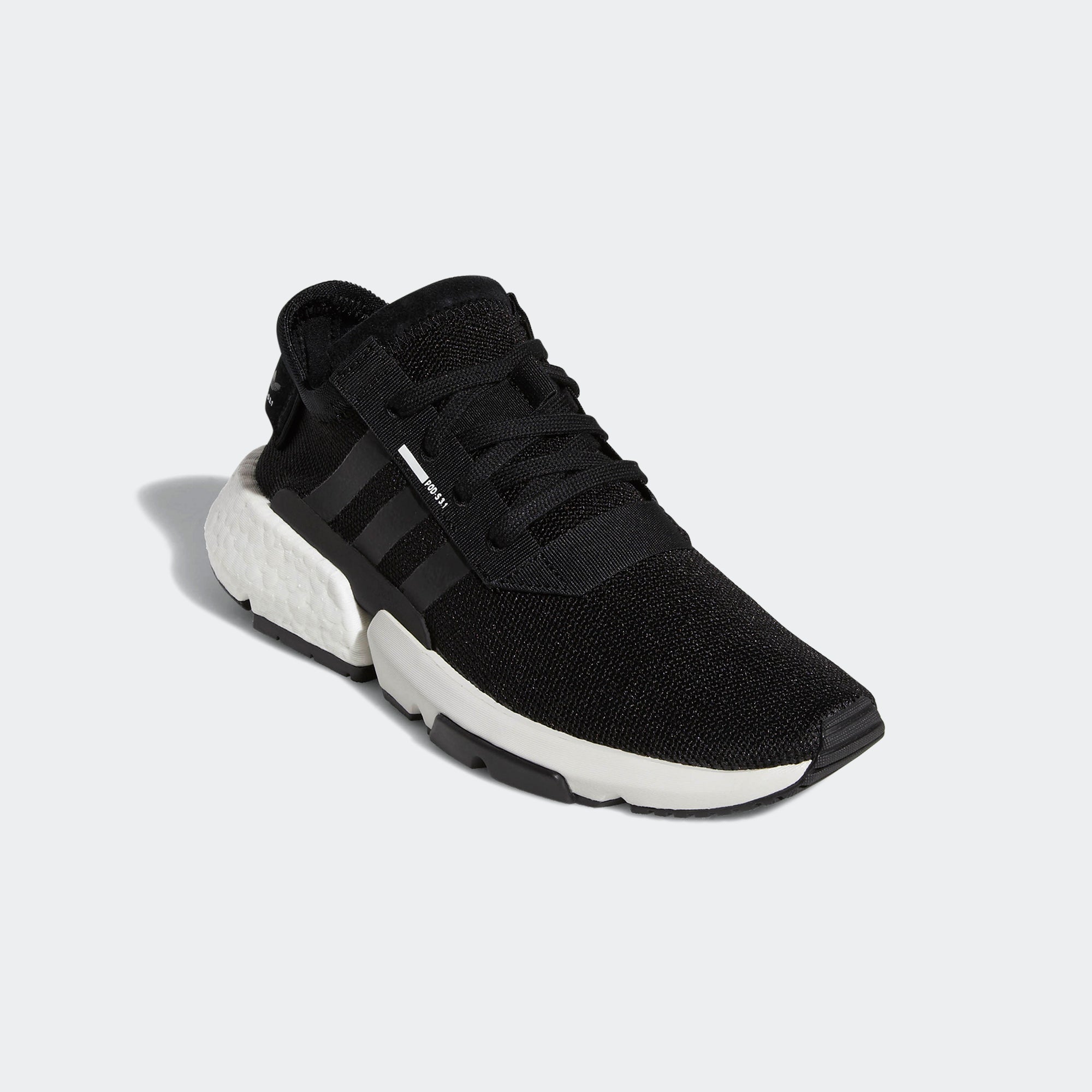 adidas originals pod sneakers in black