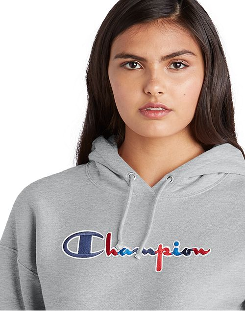 champion 3 logo hoodie