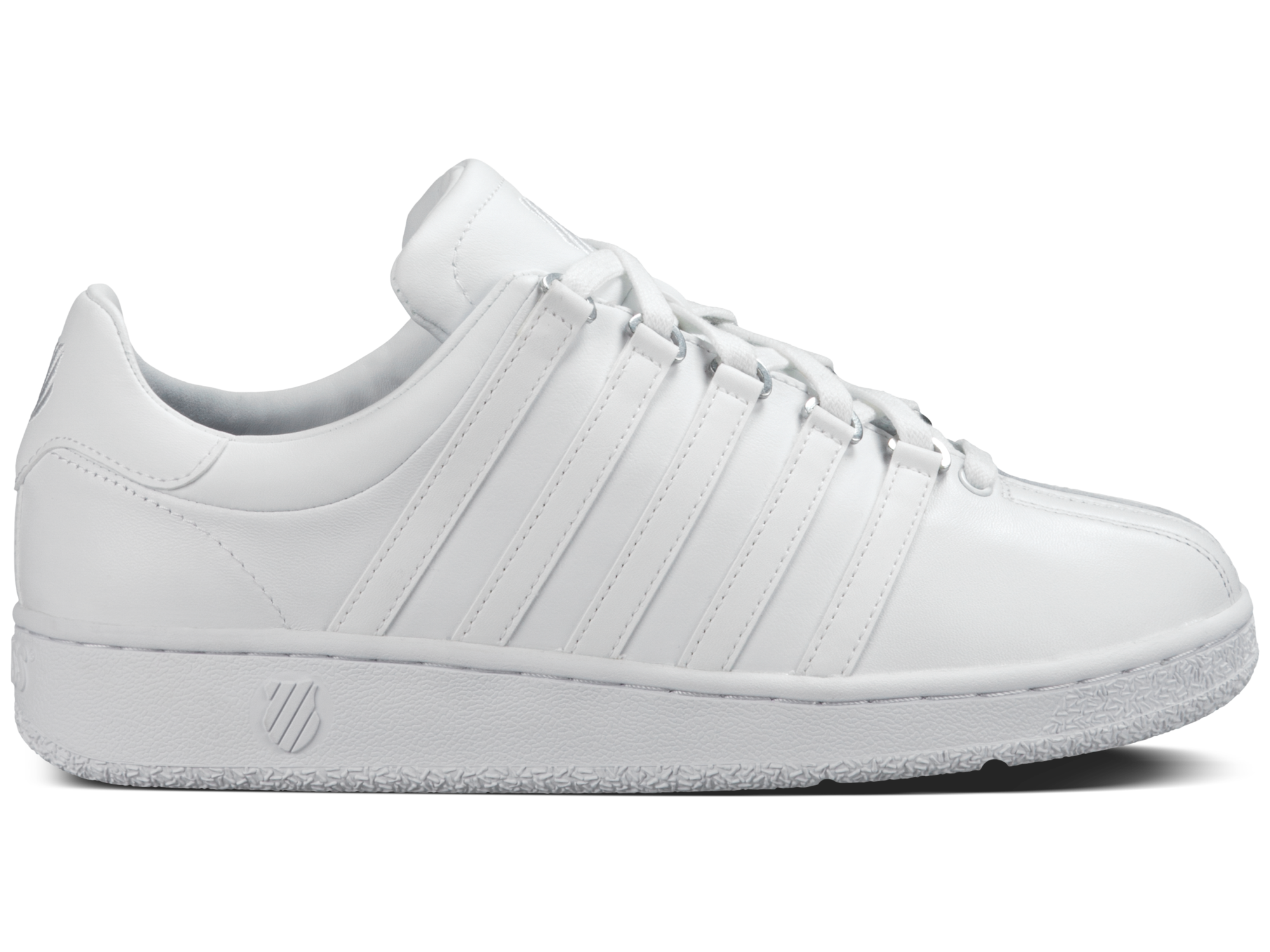 all white classic k swiss