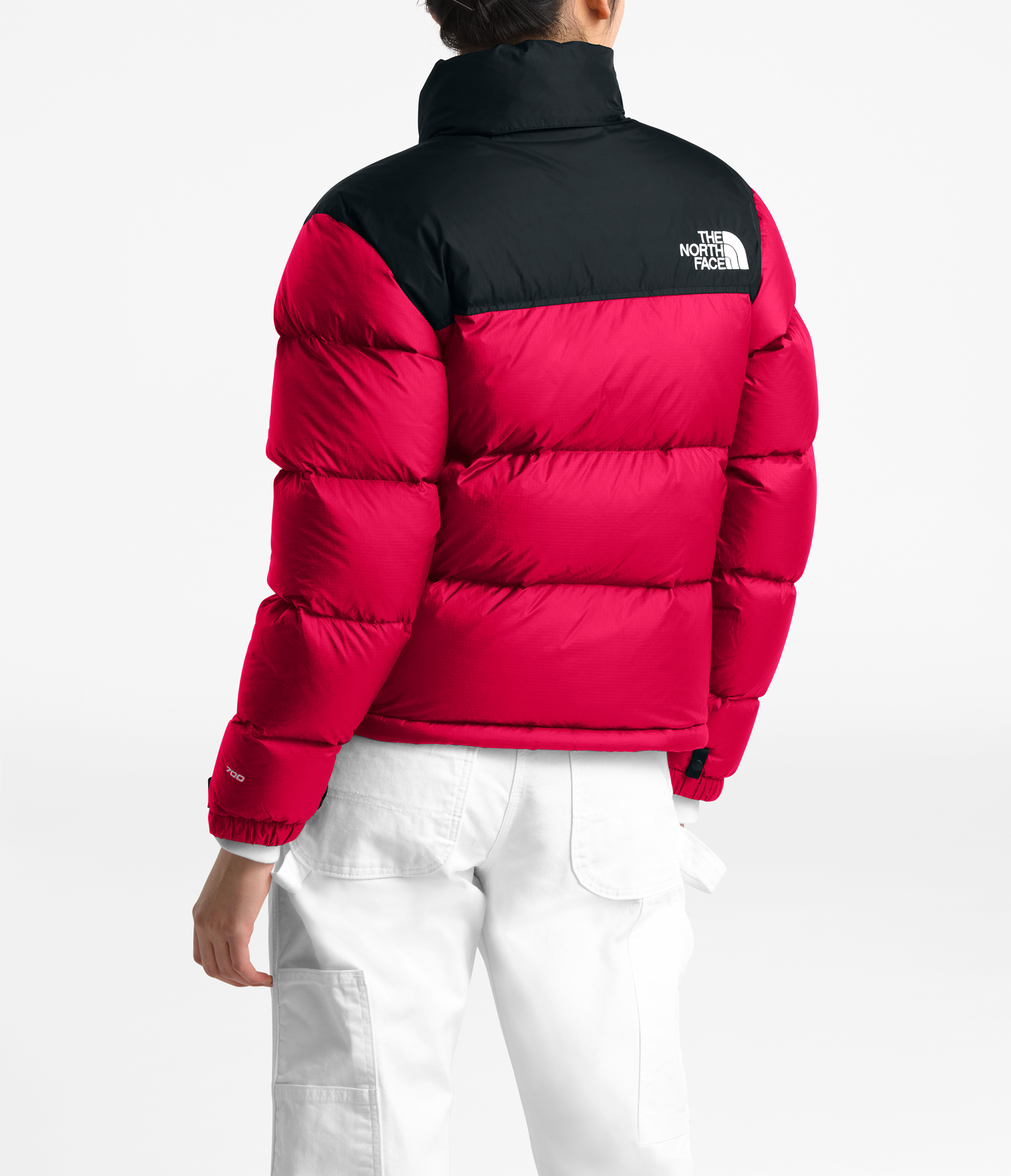 north face nuptse 1996 red 