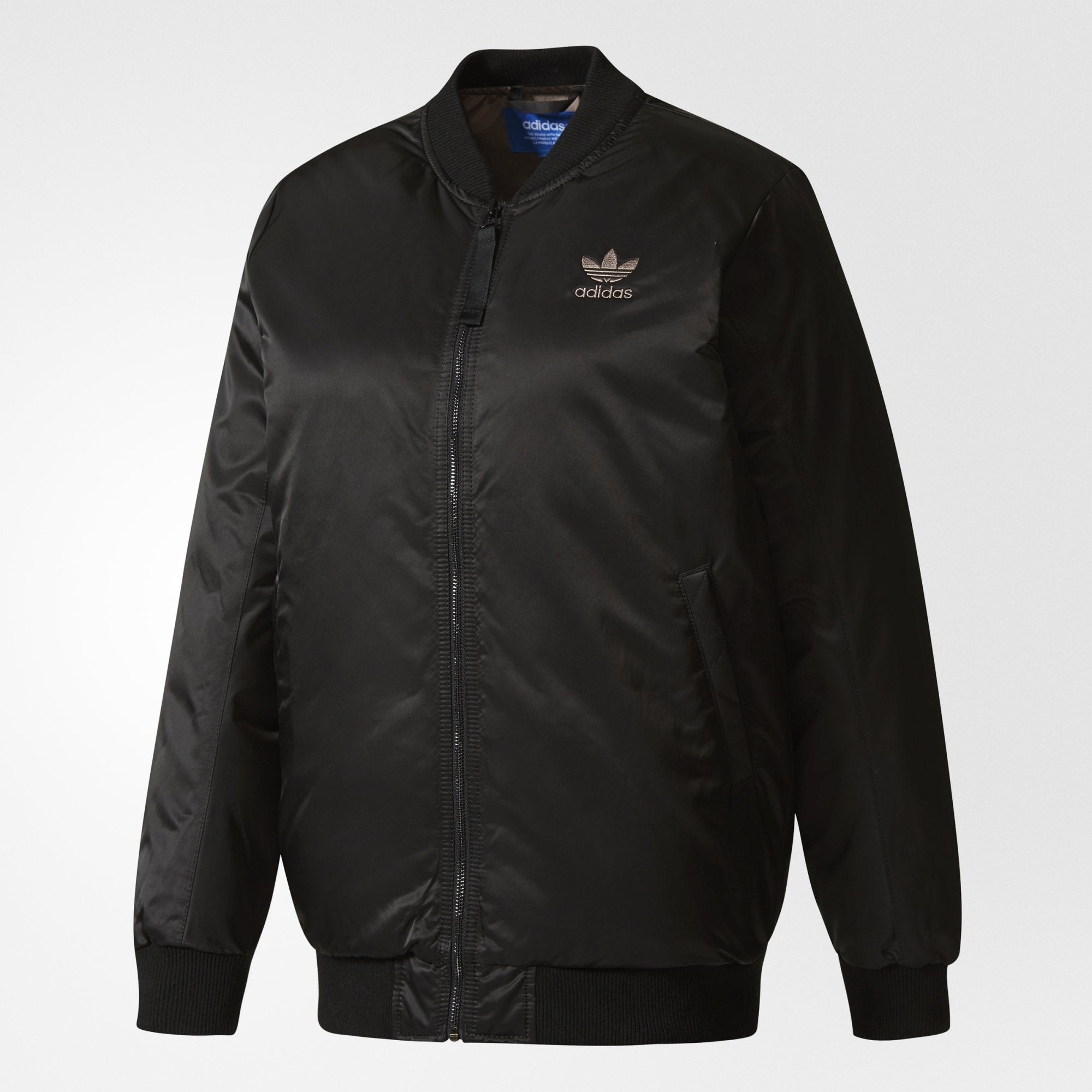 adidas Mid Bomber Padded Jacket Black 