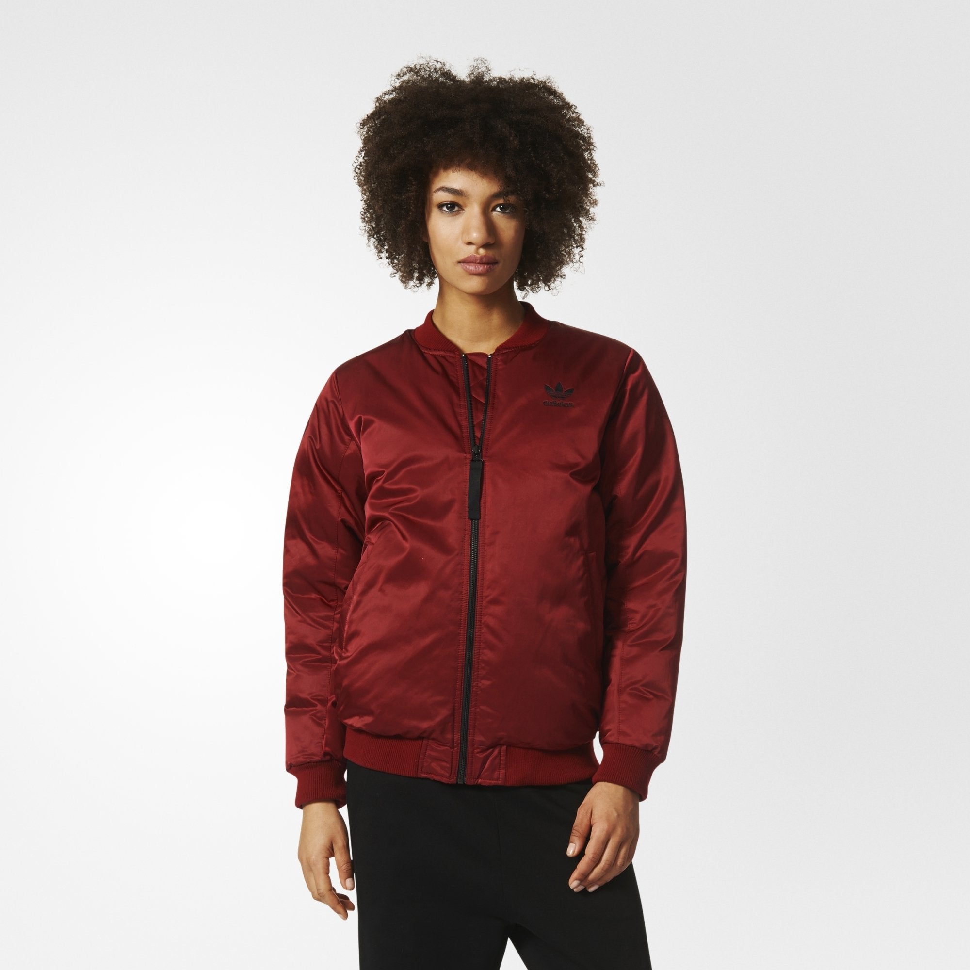 adidas bomber padded jacket