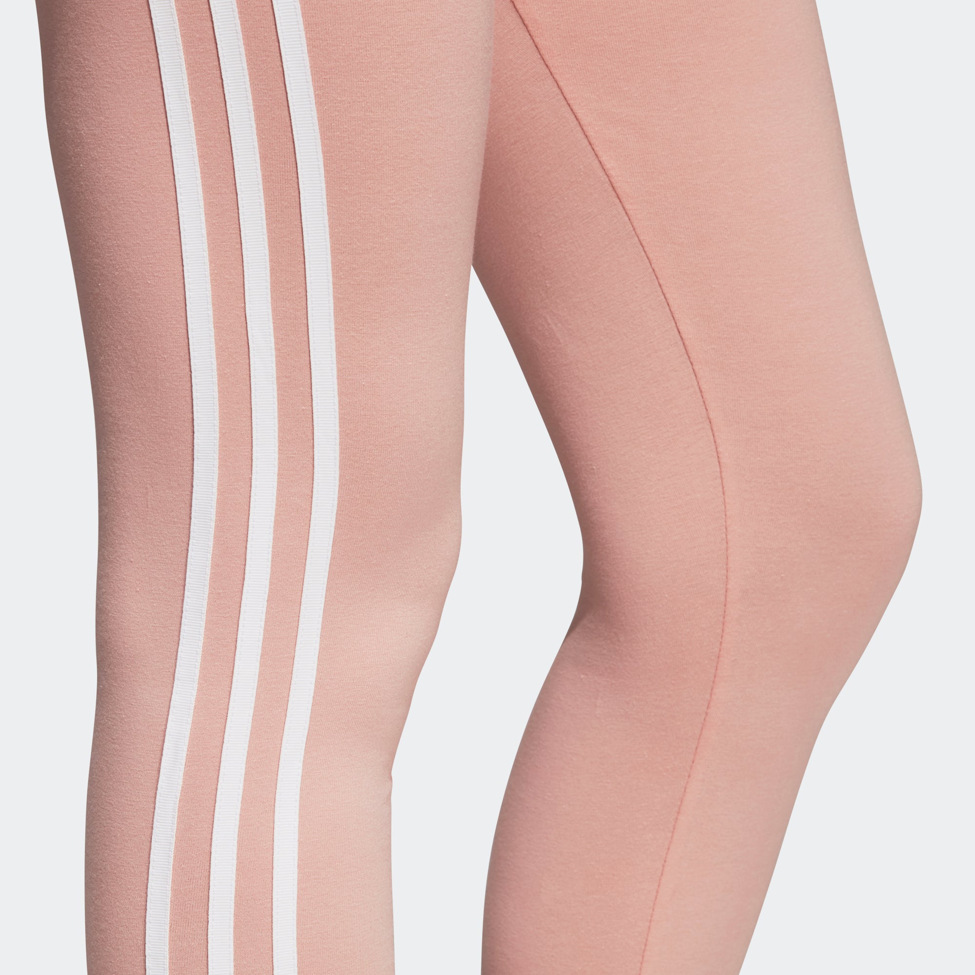 adidas pink stripe leggings