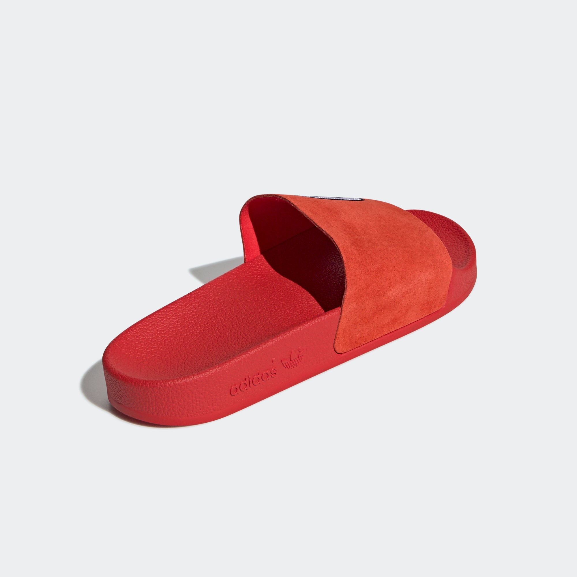 adilette red slides