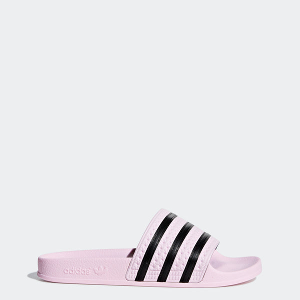 adidas slides women pink