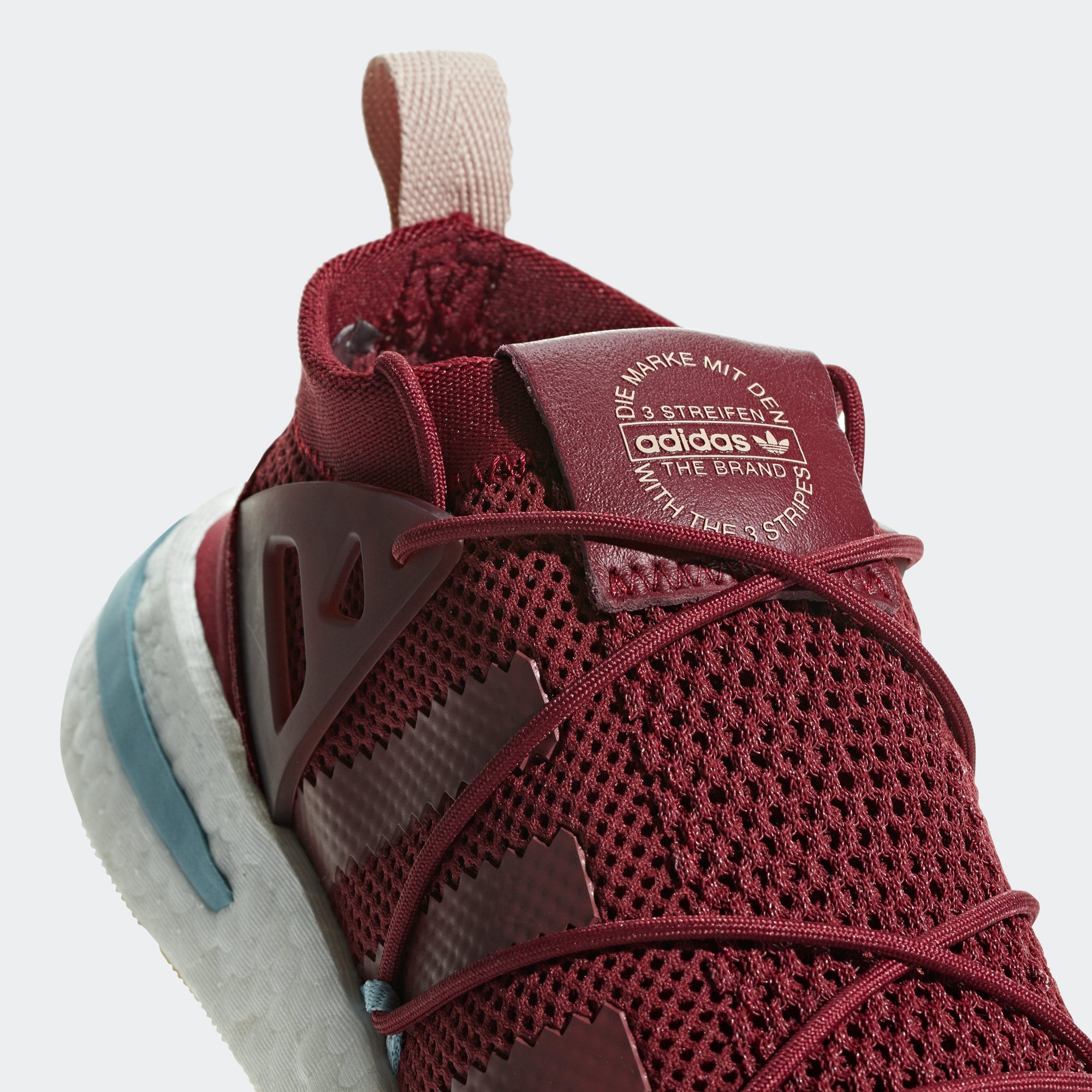 burgundy womens adidas shoes