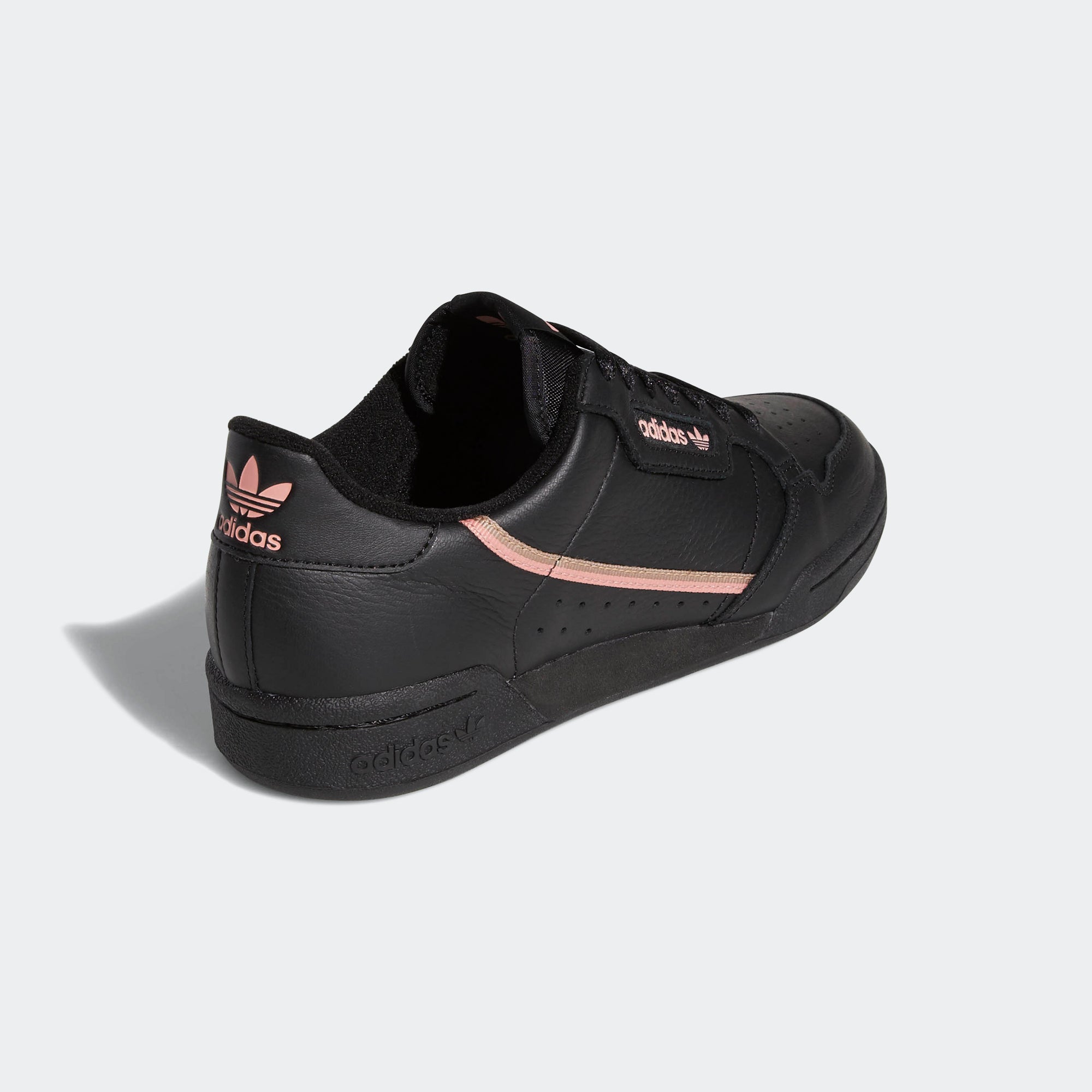 adidas continental 80 black pink