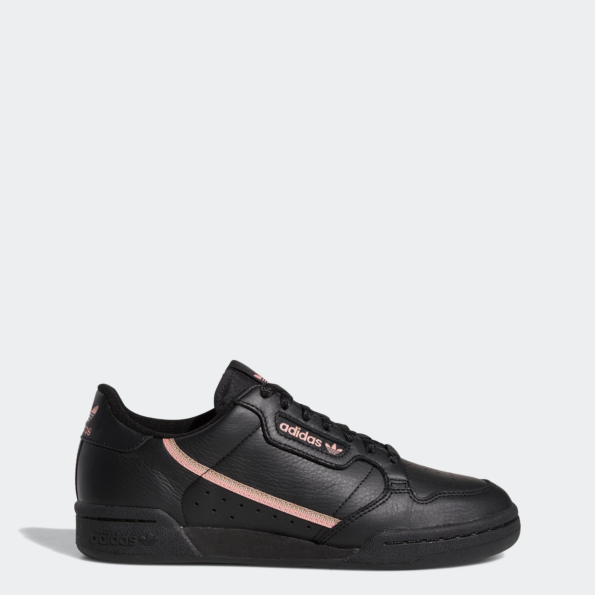 adidas Continental 80 Shoes Black Pink 