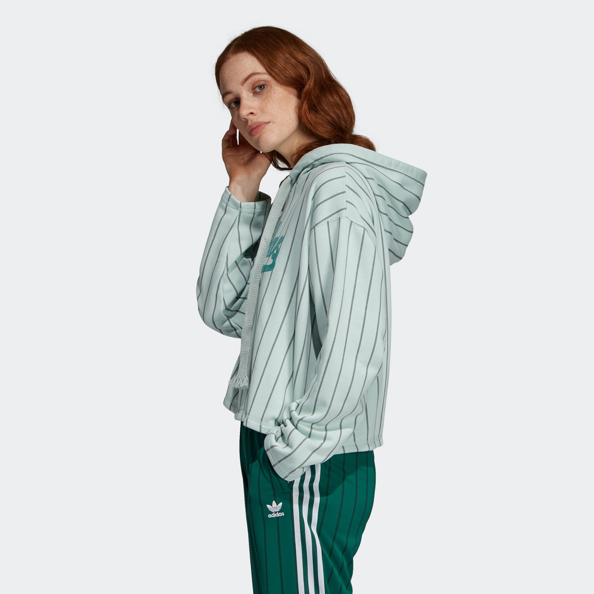 vapour green adidas hoodie