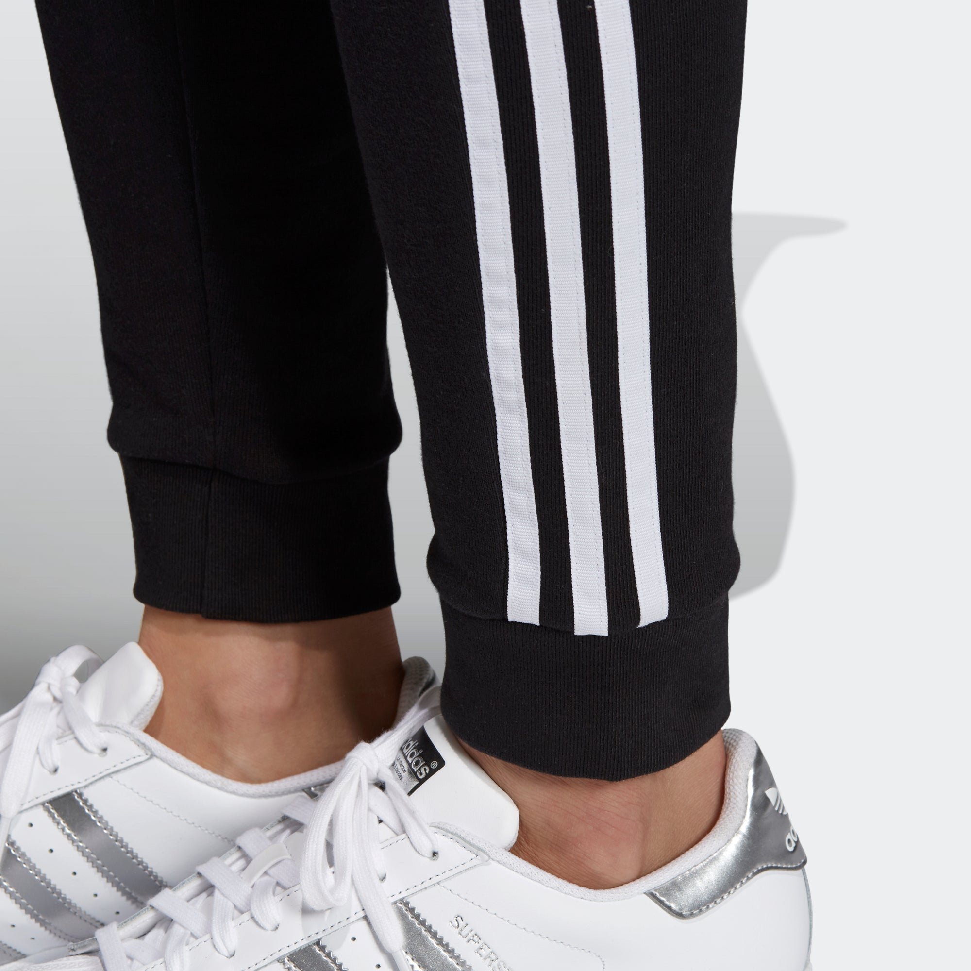 adidas Cuffed Track Pants Black DV2572 | Chicago City Sports