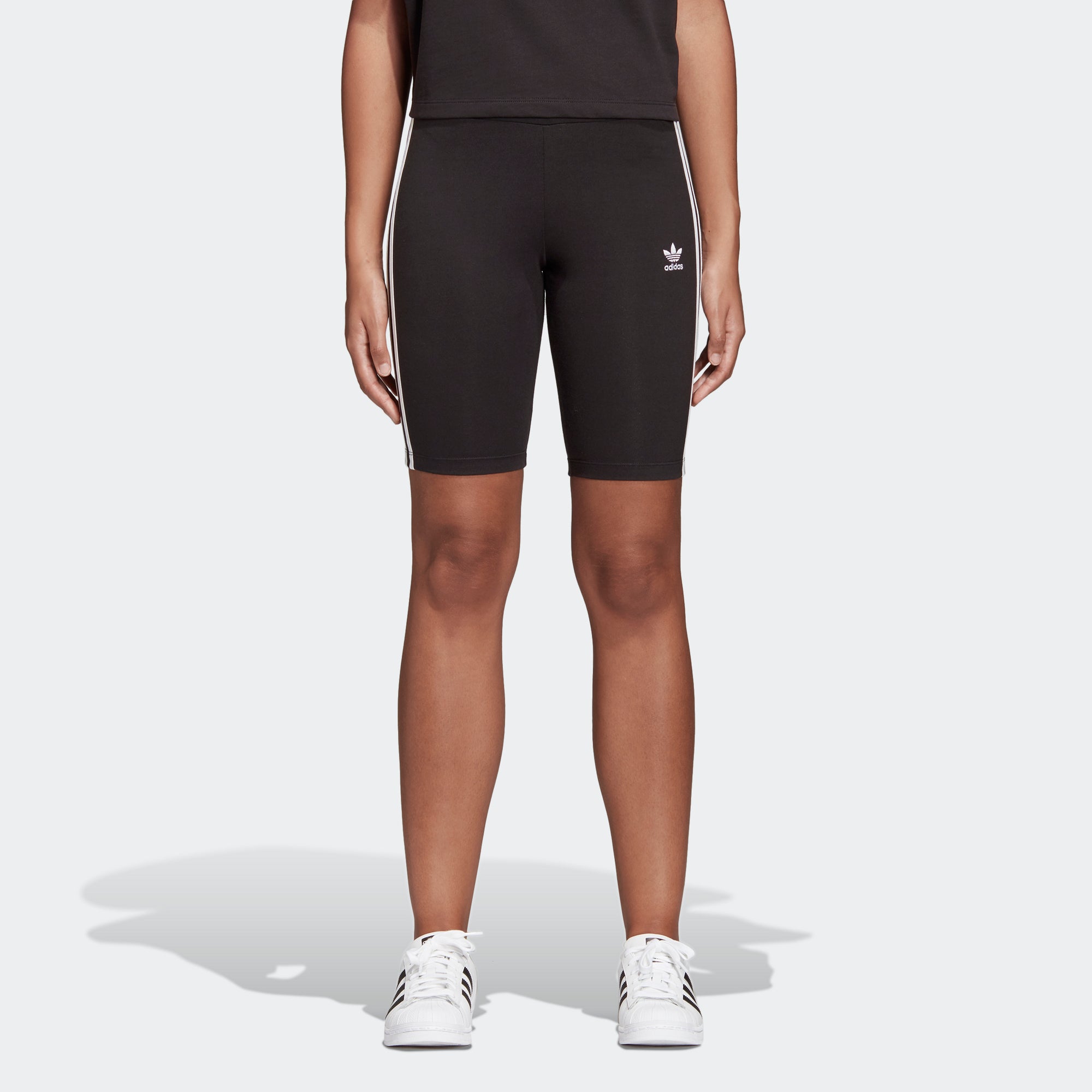 adidas biker shorts black