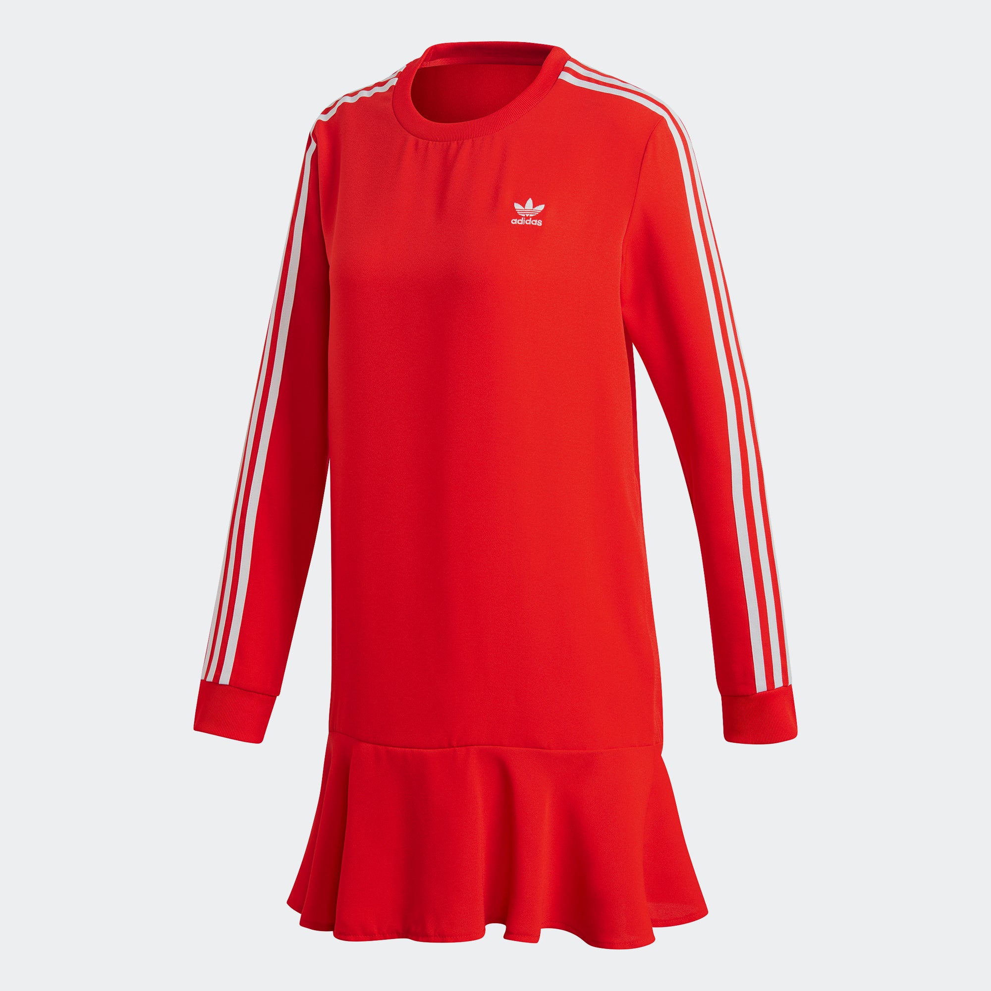 adidas red dress