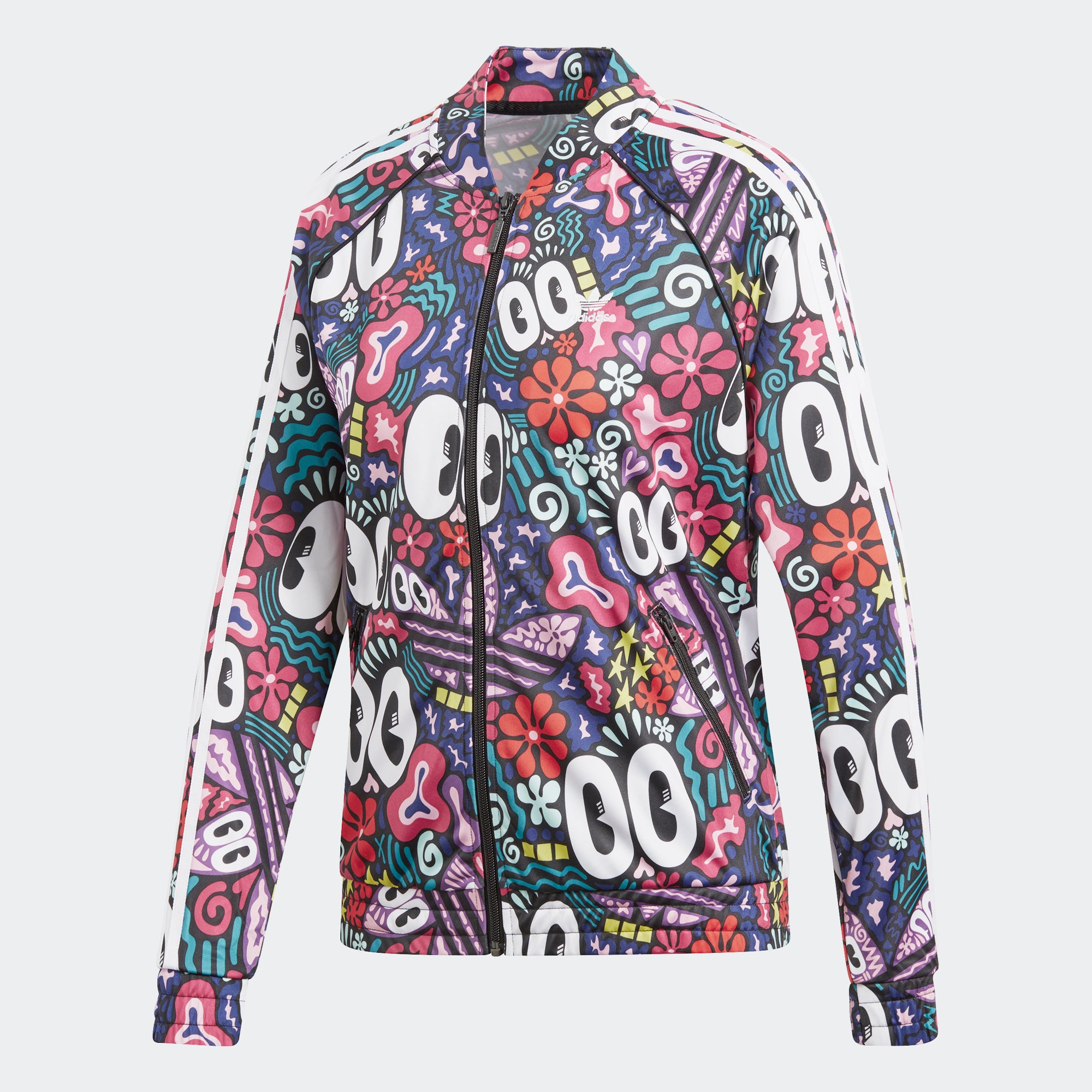 women's colorful adidas jacket
