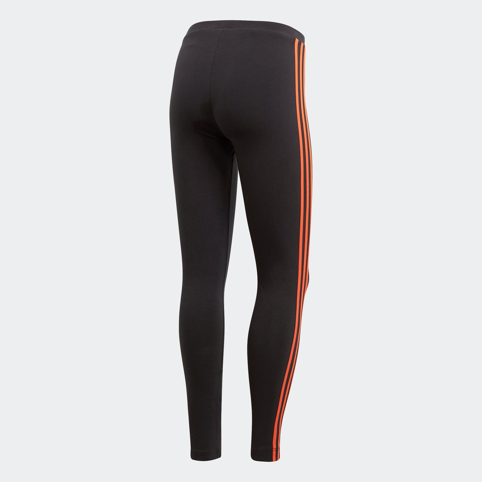 adidas black and orange leggings