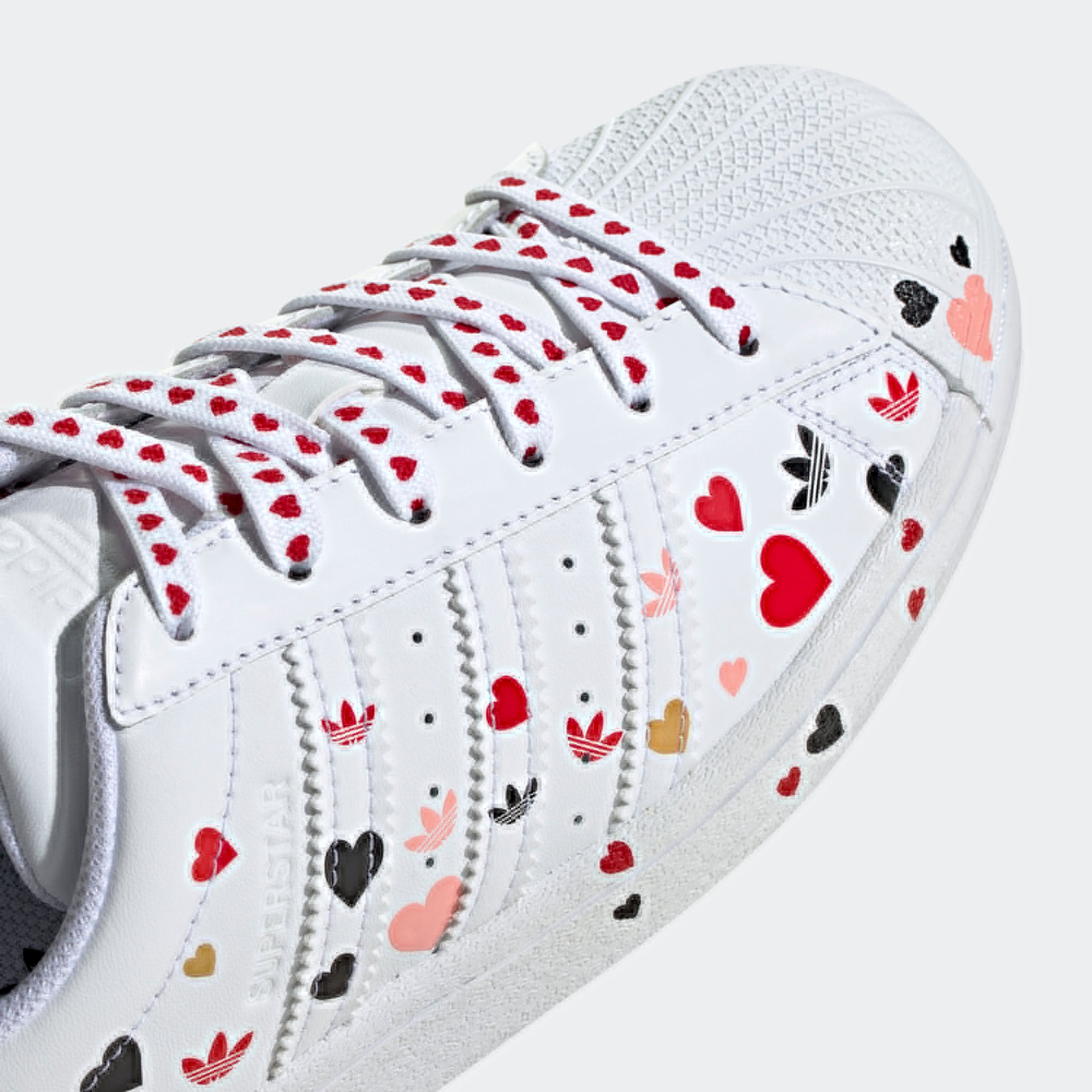 superstar hearts sneakers