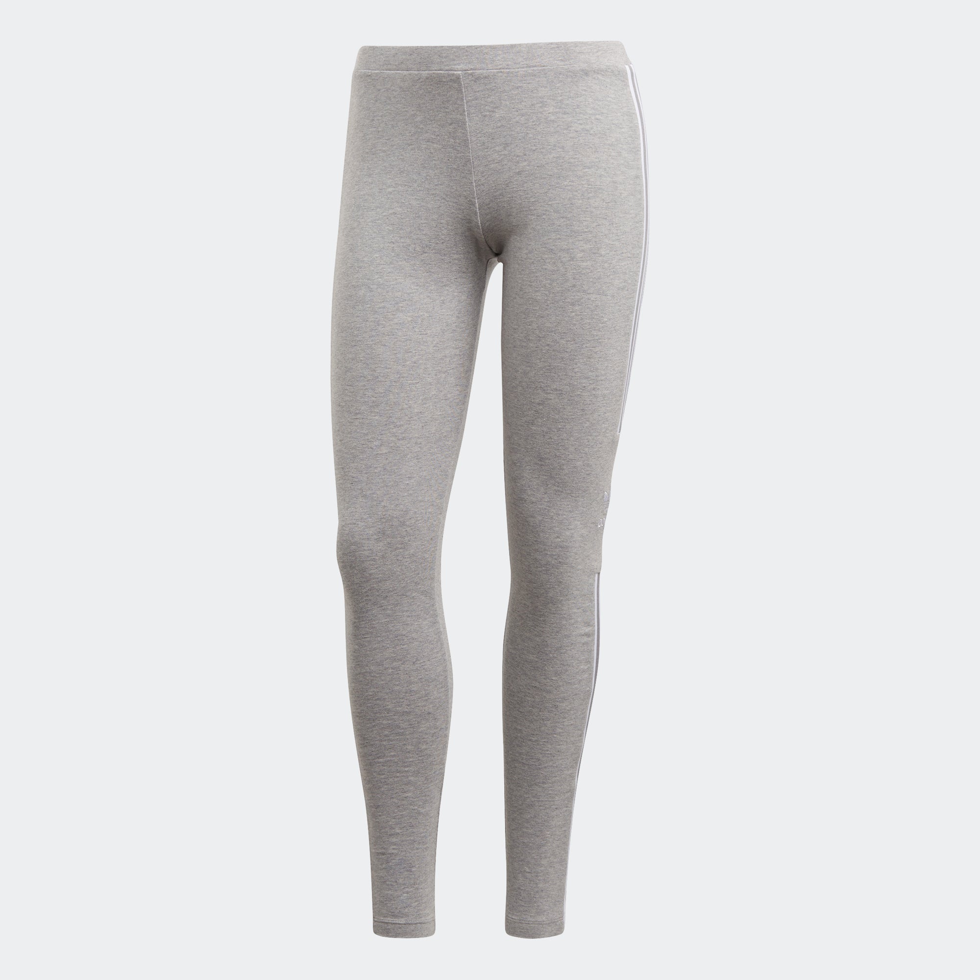 adidas originals 3 stripe leggings grey