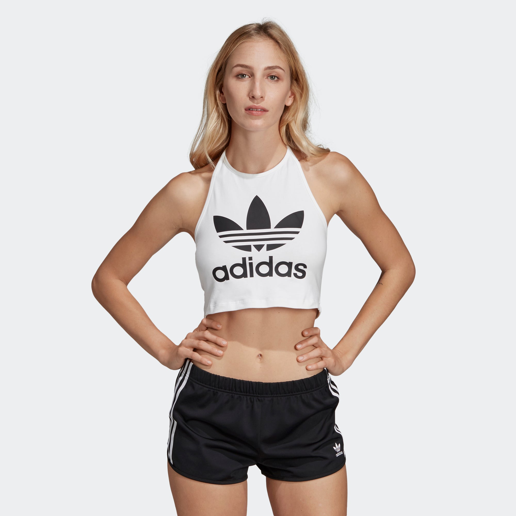 adidas trefoil top