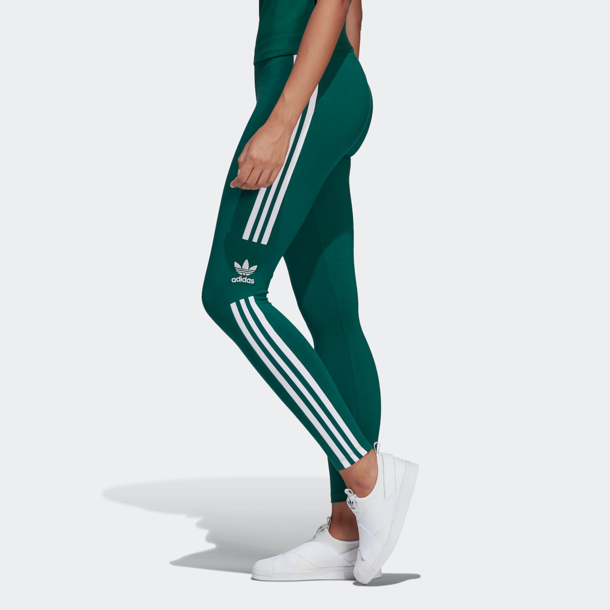 green adidas leggings