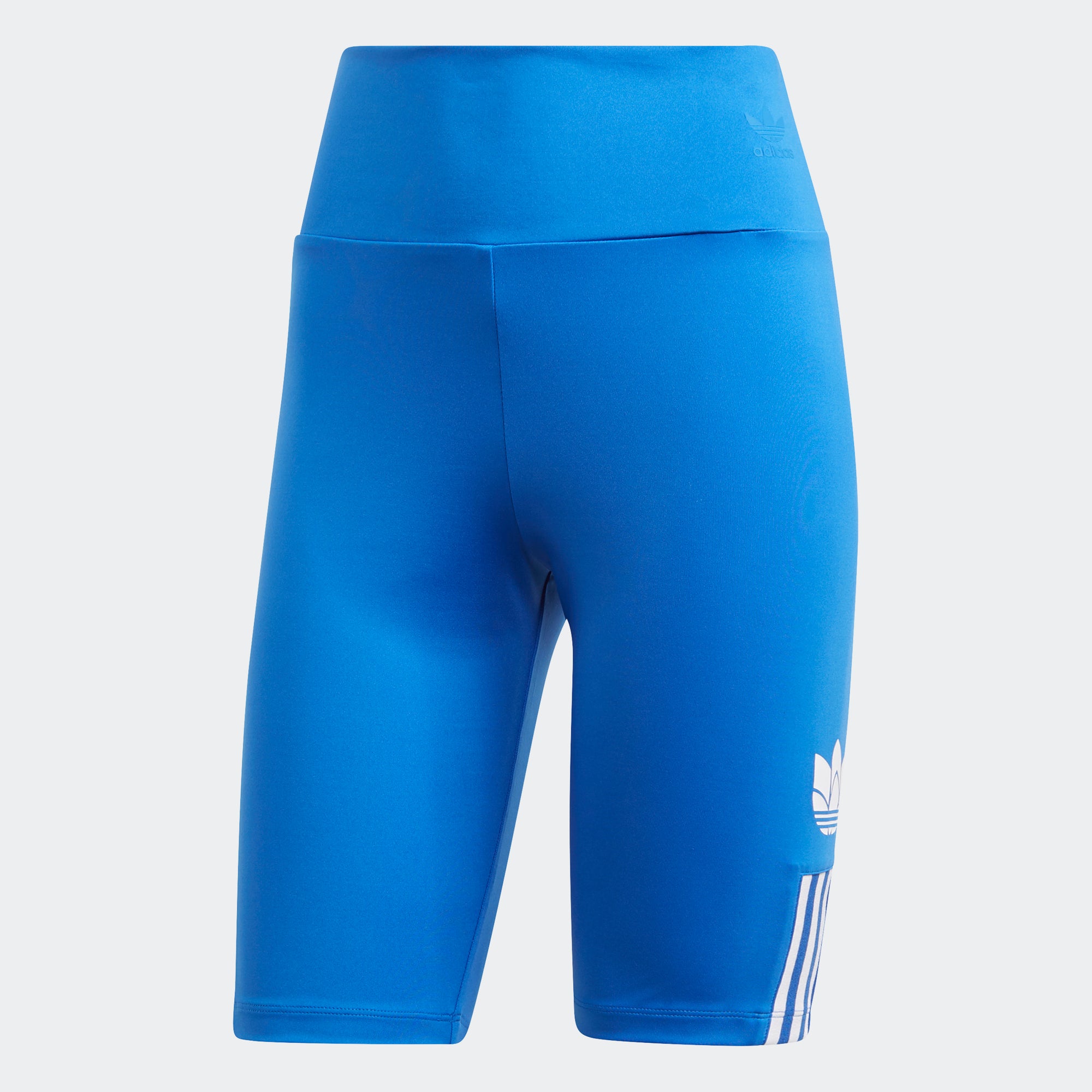 adidas blue biker shorts