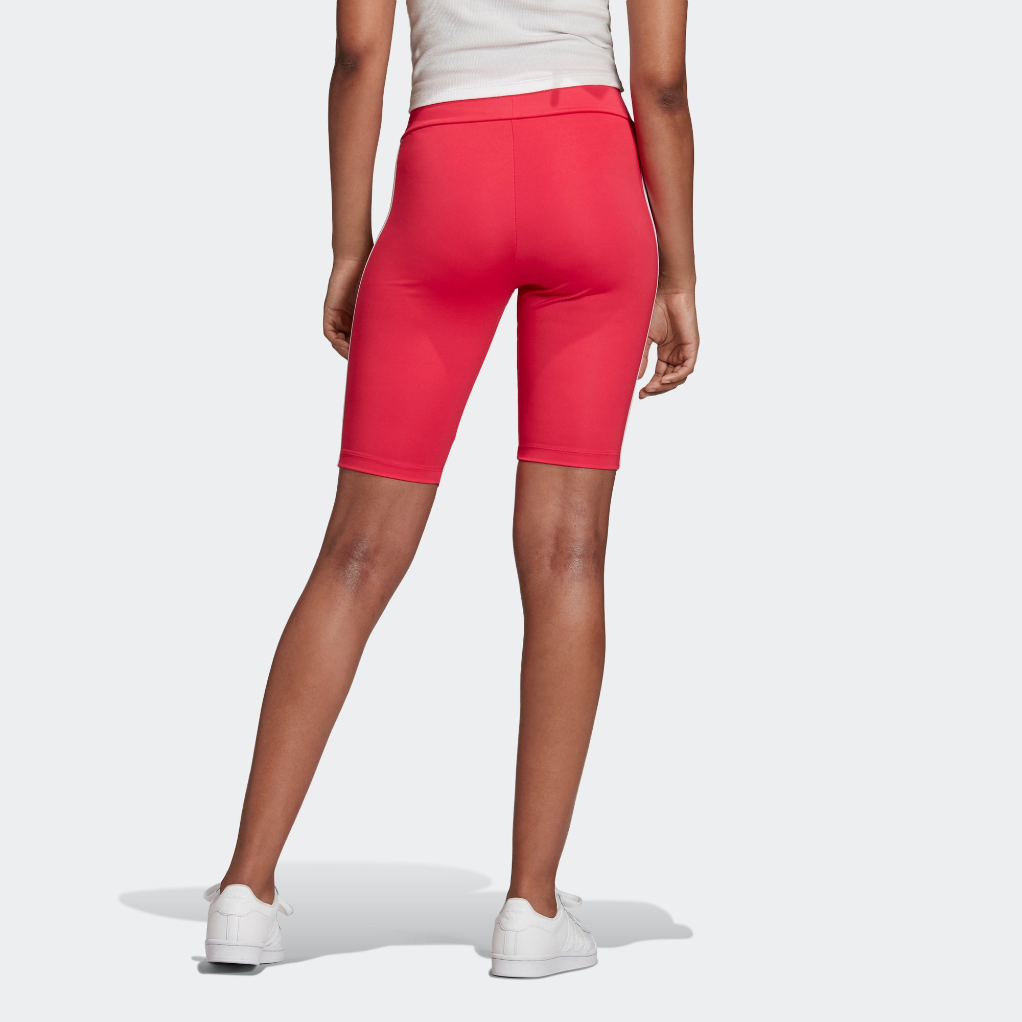 Women's adidas Biker Shorts Power Pink GD2356 | Chicago City Sports