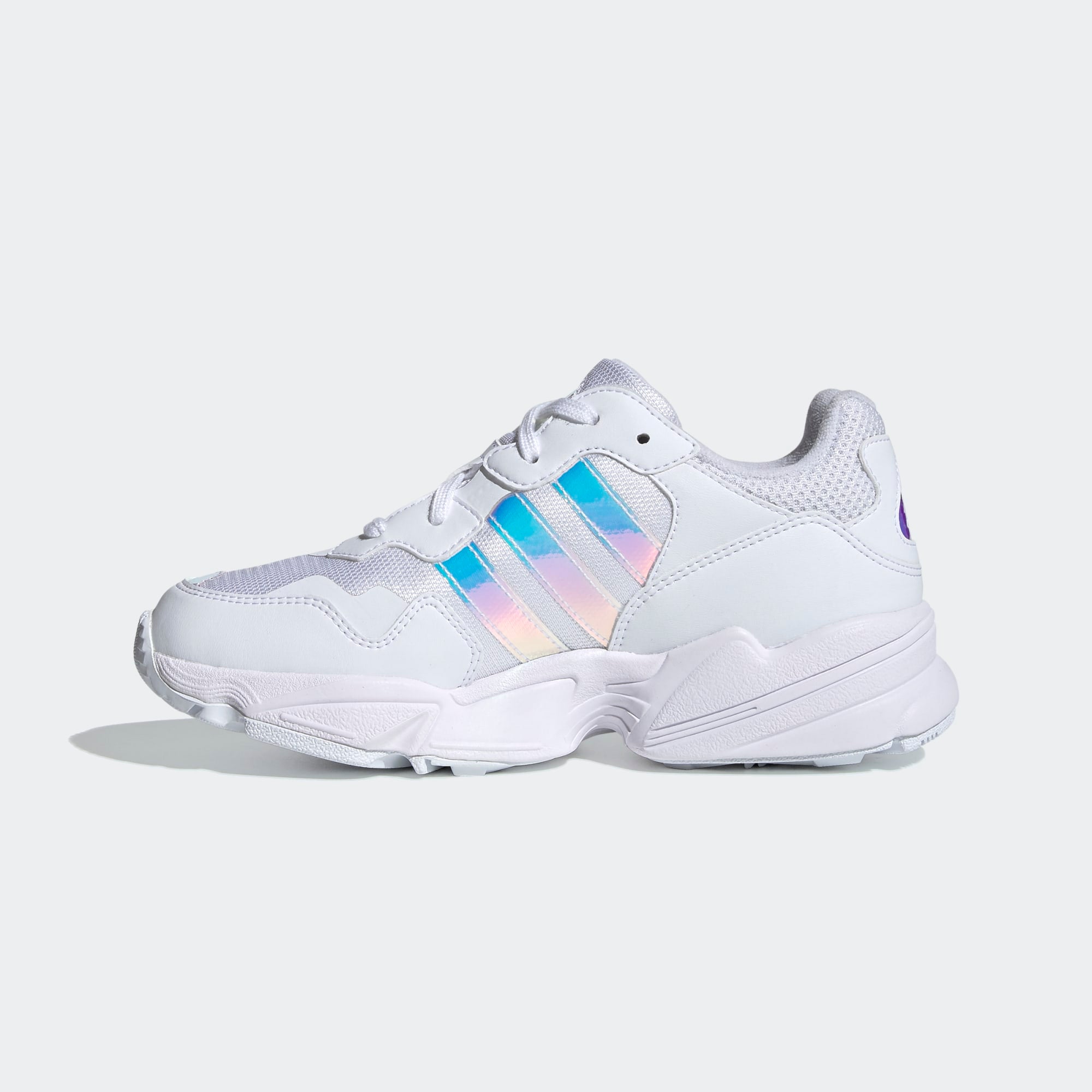 Adidas Yung 96 Shoes Cloud White Iridescent Chicago City Sports