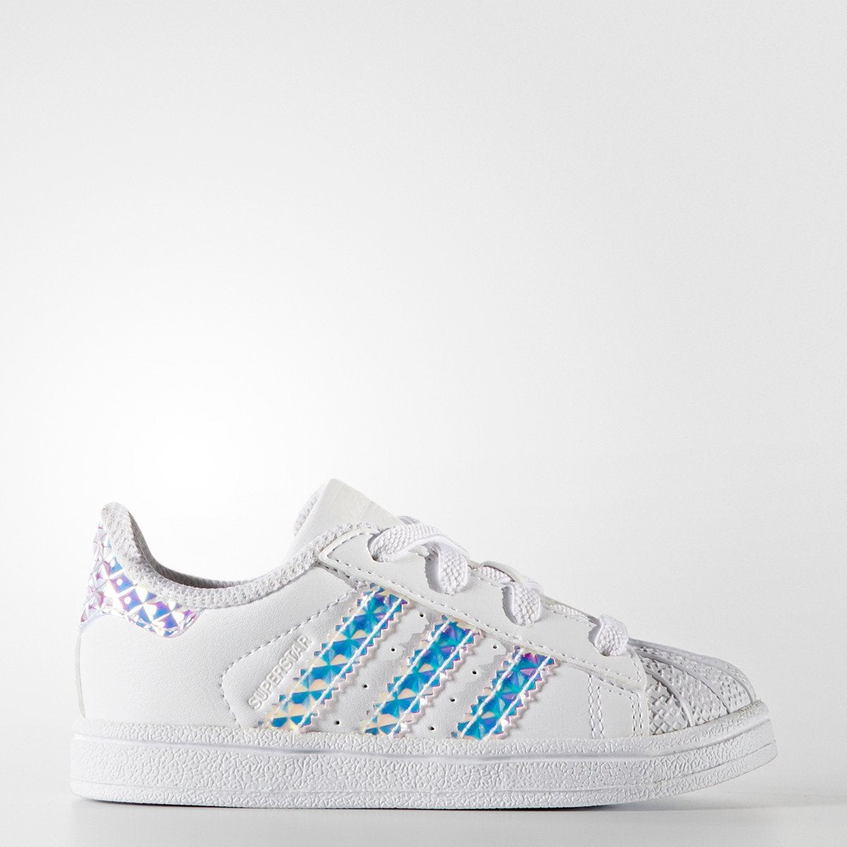 childrens adidas superstar iridescent