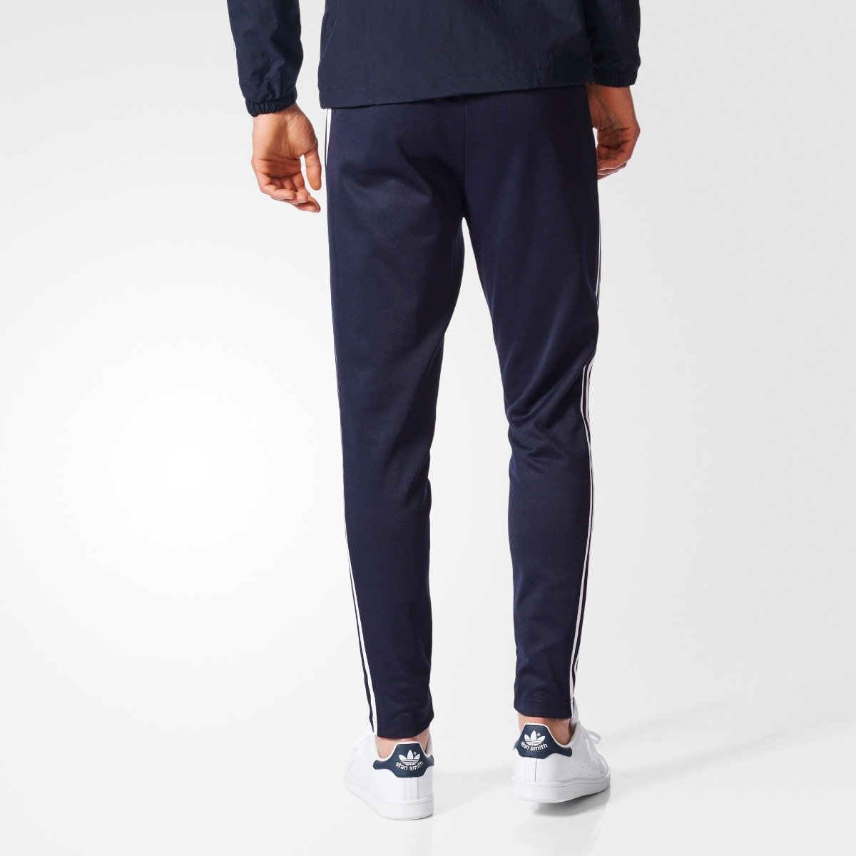 adidas beckenbauer pants navy