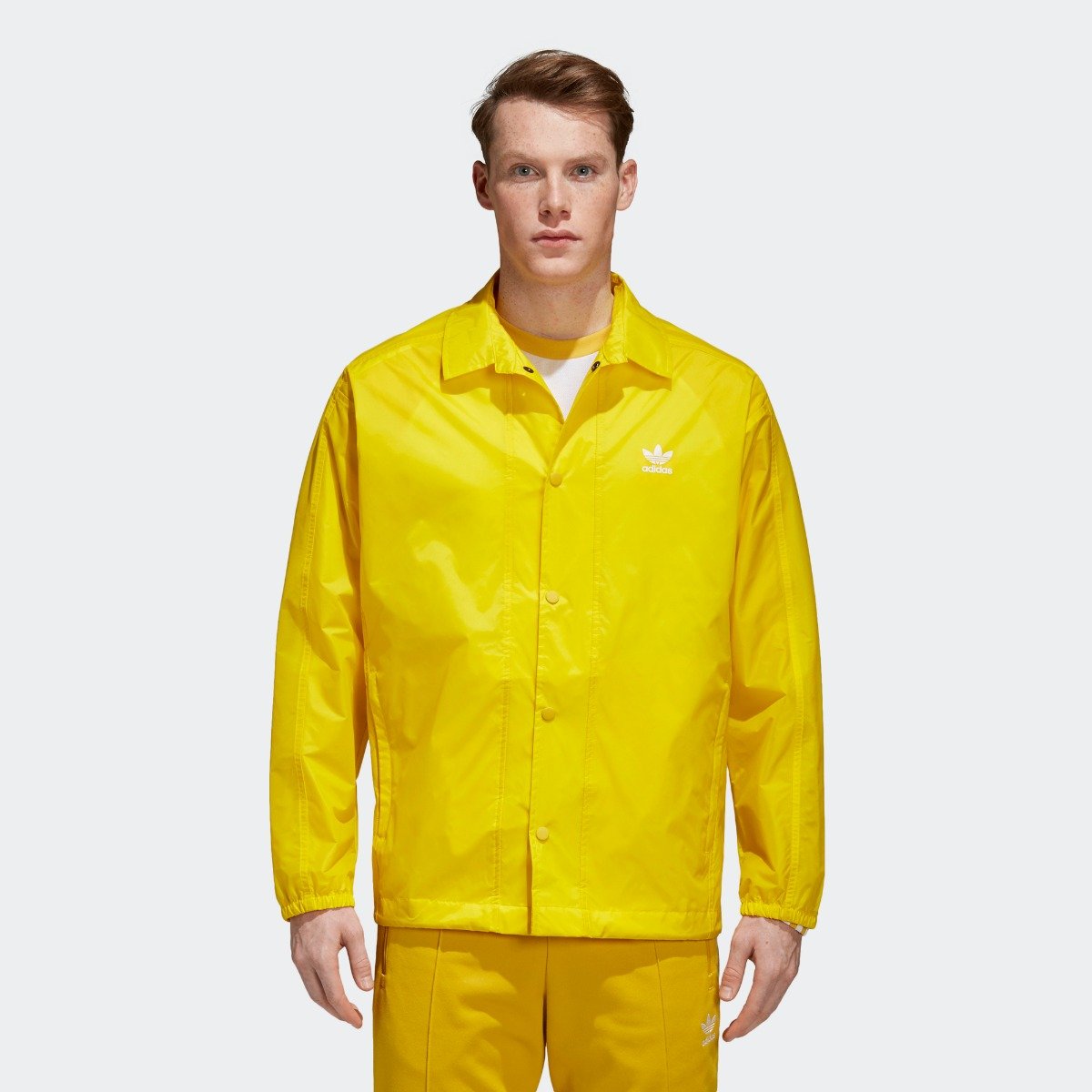 adidas originals jacket yellow