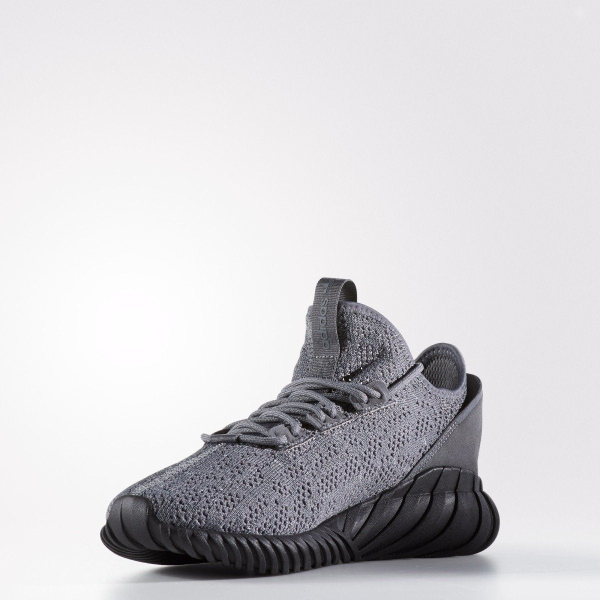 adidas originals tubular doom sock primeknit trainers in grey by3564